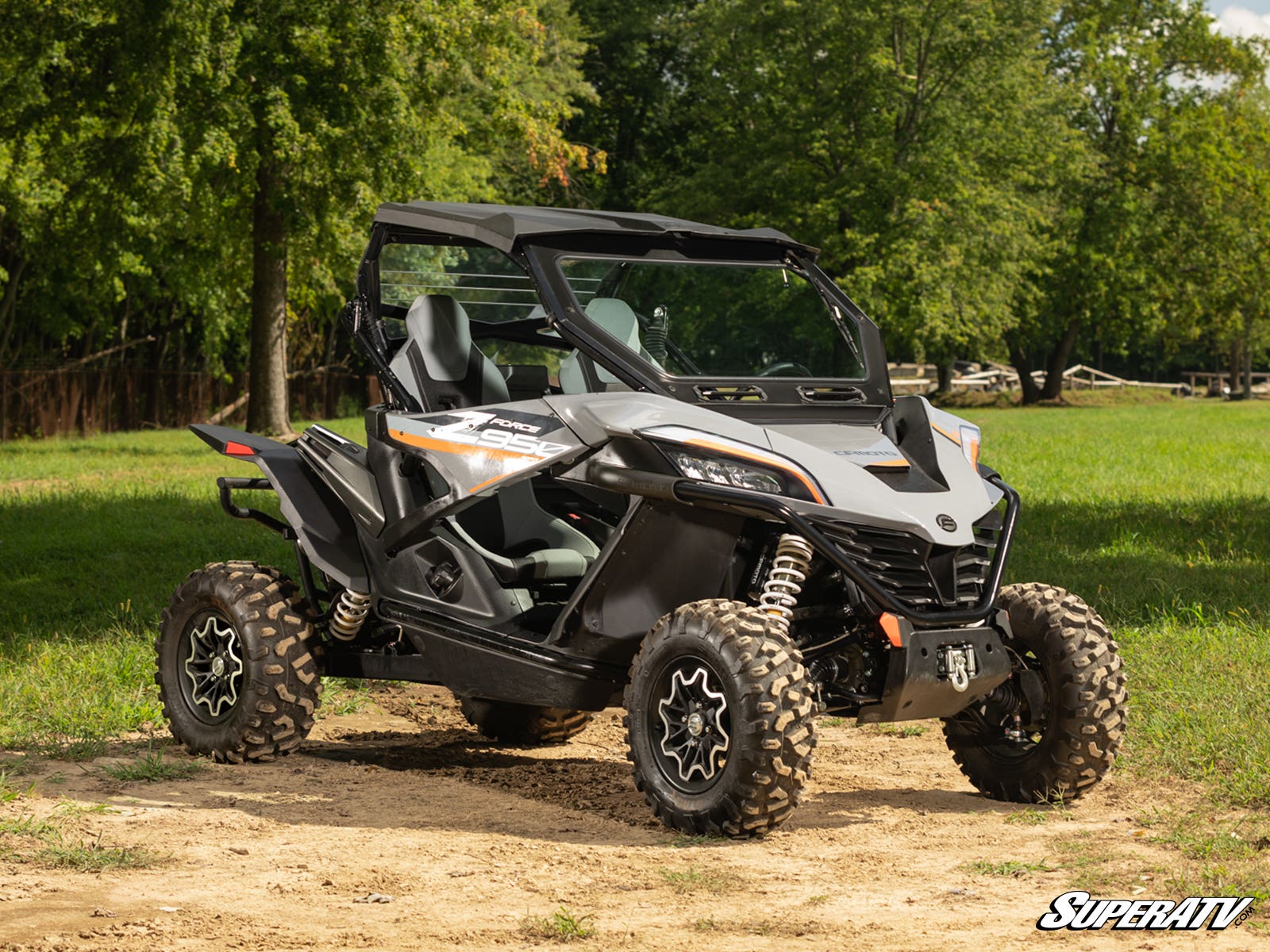 Photo of SuperATV CFMOTO ZForce 950 Glass Windshield by SuperATV - Premium Windshields for UTVs / Side by Sides
