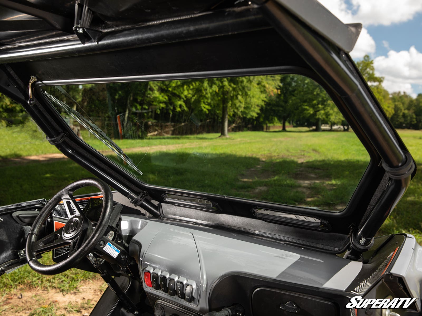 Photo of SuperATV CFMOTO ZForce 950 Glass Windshield by SuperATV - Premium Windshields for UTVs / Side by Sides