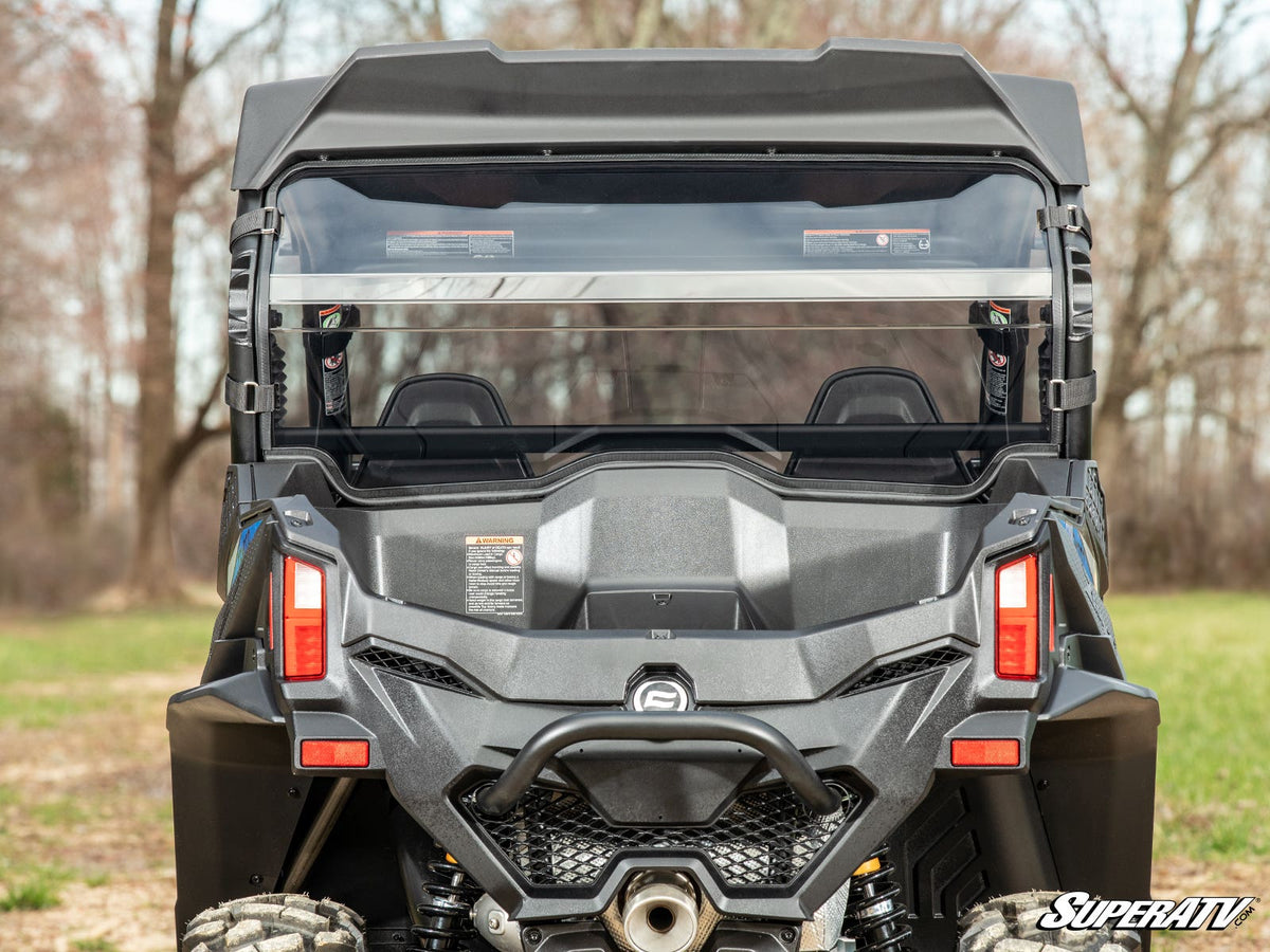 Photo of SuperATV CFMOTO ZForce 950 Trail Rear Windshield by SuperATV - Premium Windshields for UTVs / Side by Sides