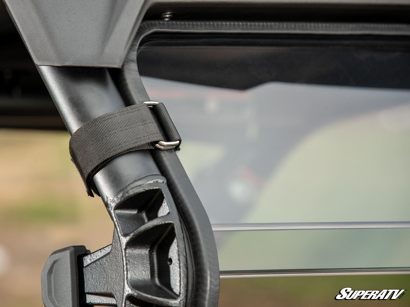 Photo of SuperATV CFMOTO ZForce 950 Sport Rear Windshield by SuperATV - Premium Windshields for UTVs / Side by Sides