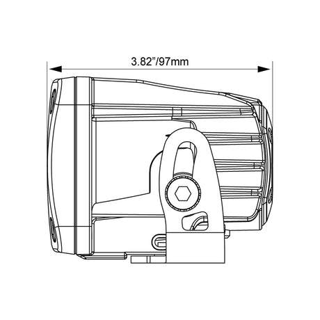 Photo of 2016-2023 TOYOTA TACOMA A-PILLAR MOUNTS WITH MINI CANNONS by Vision X Off-Road - Premium Vehicle Specific Kit for UTVs / Side by Sides