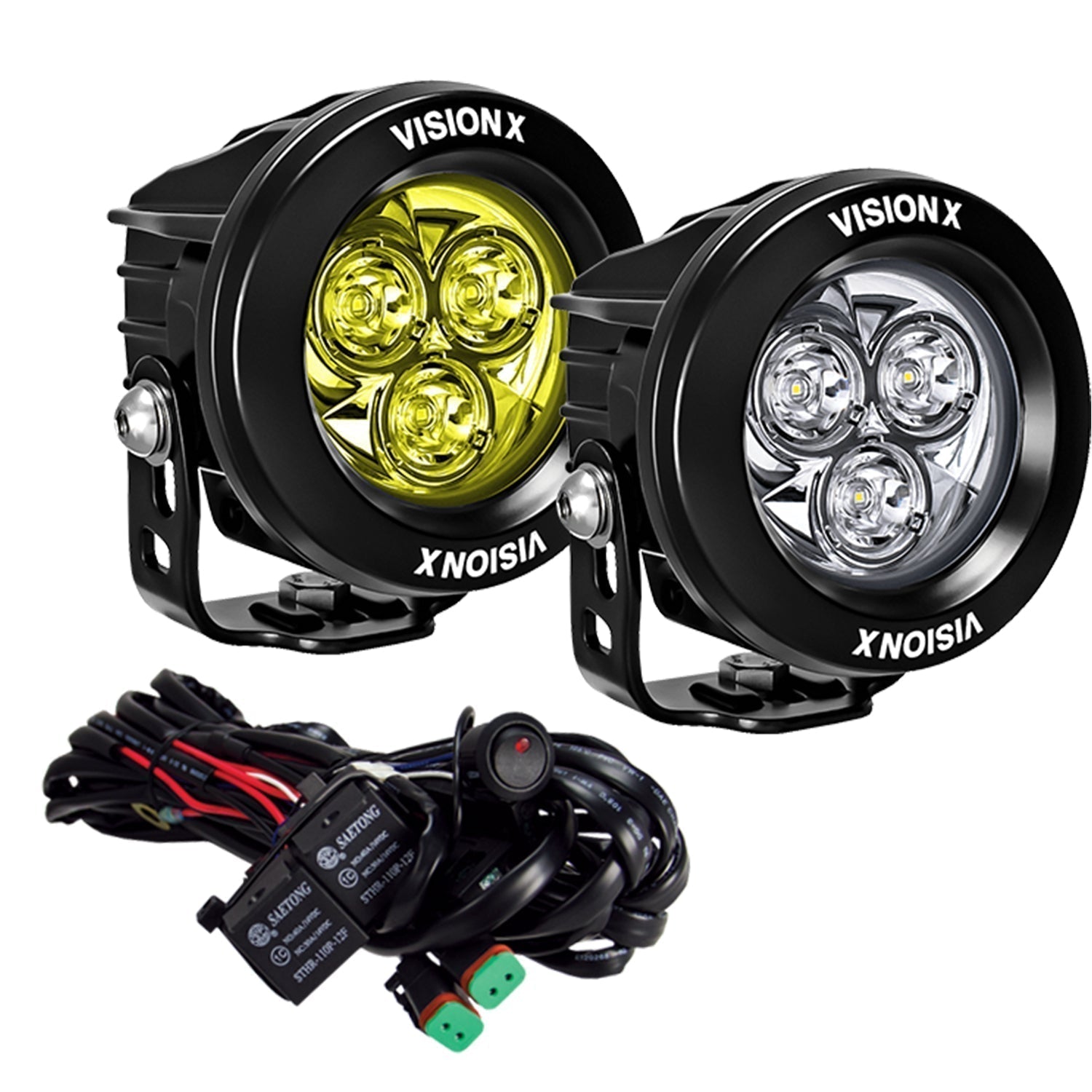 Photo of 3.7" CG2 Multi LED Light Cannon Kit by Vision X Off-Road - Premium LED Driving Light for UTVs / Side by Sides