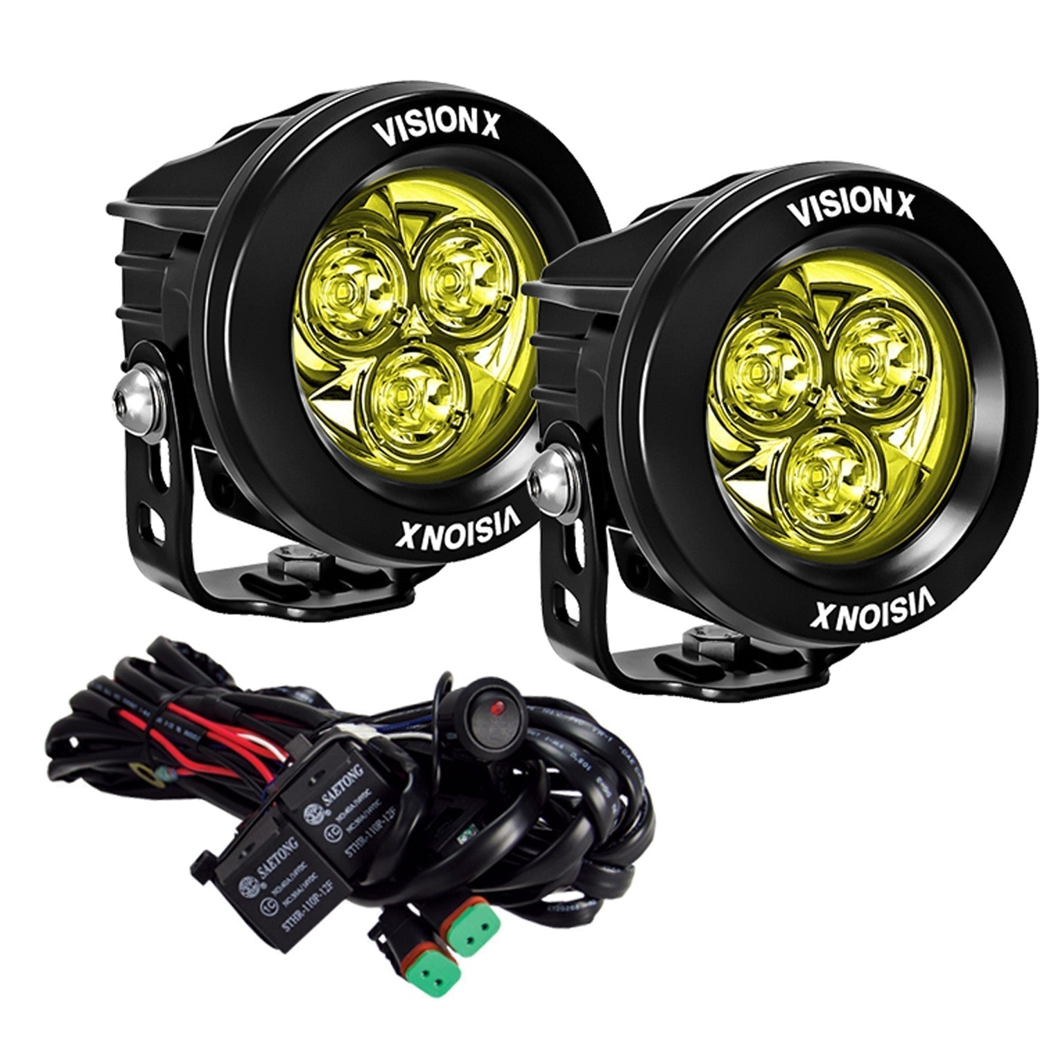 Photo of 3.7" CG2 Multi LED Light Cannon Kit by Vision X Off-Road - Premium LED Driving Light for UTVs / Side by Sides