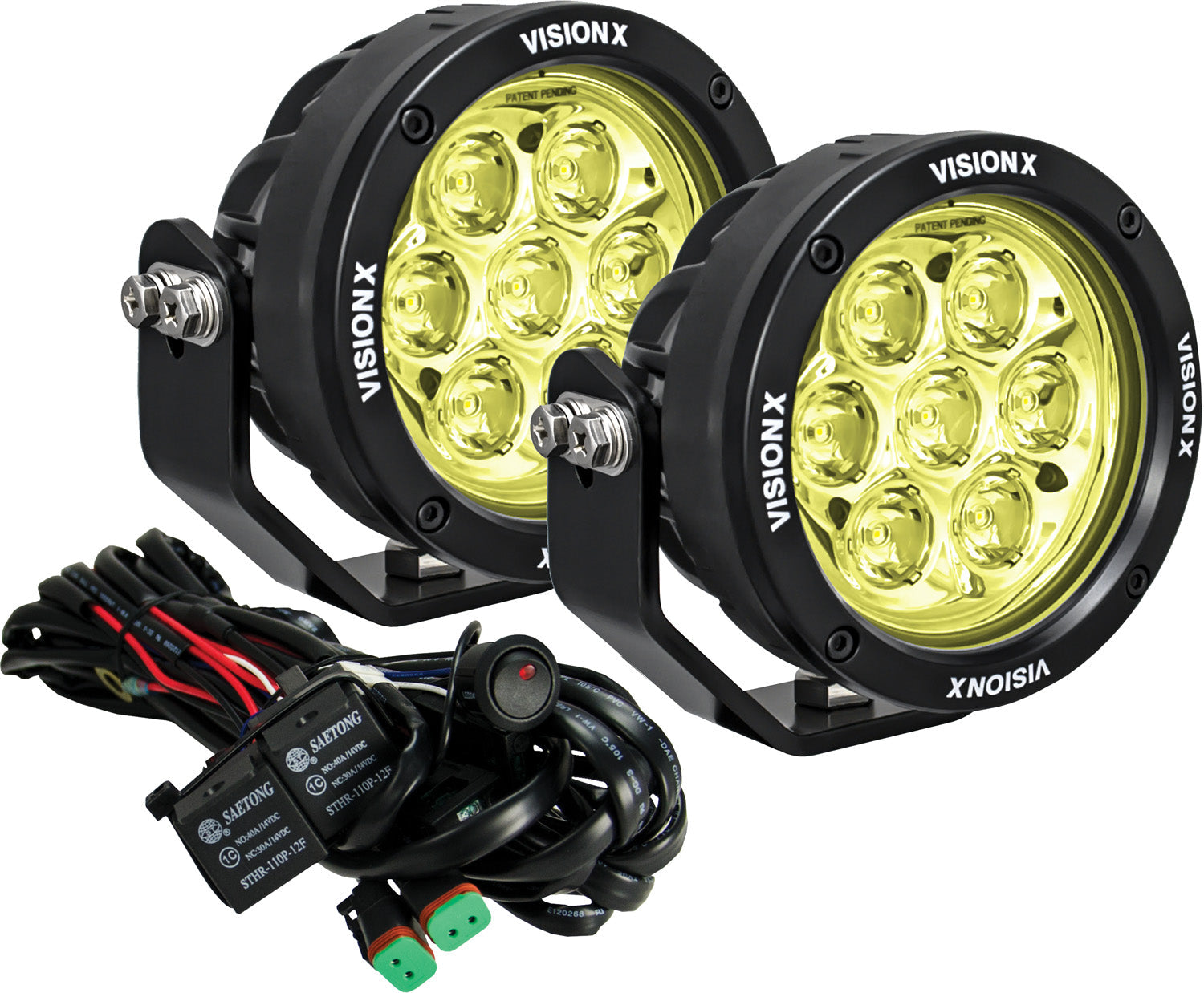 Photo of 4.7" CG2 Multi LED Light Cannon Kit by Vision X Off-Road - Premium LED Driving Light for UTVs / Side by Sides
