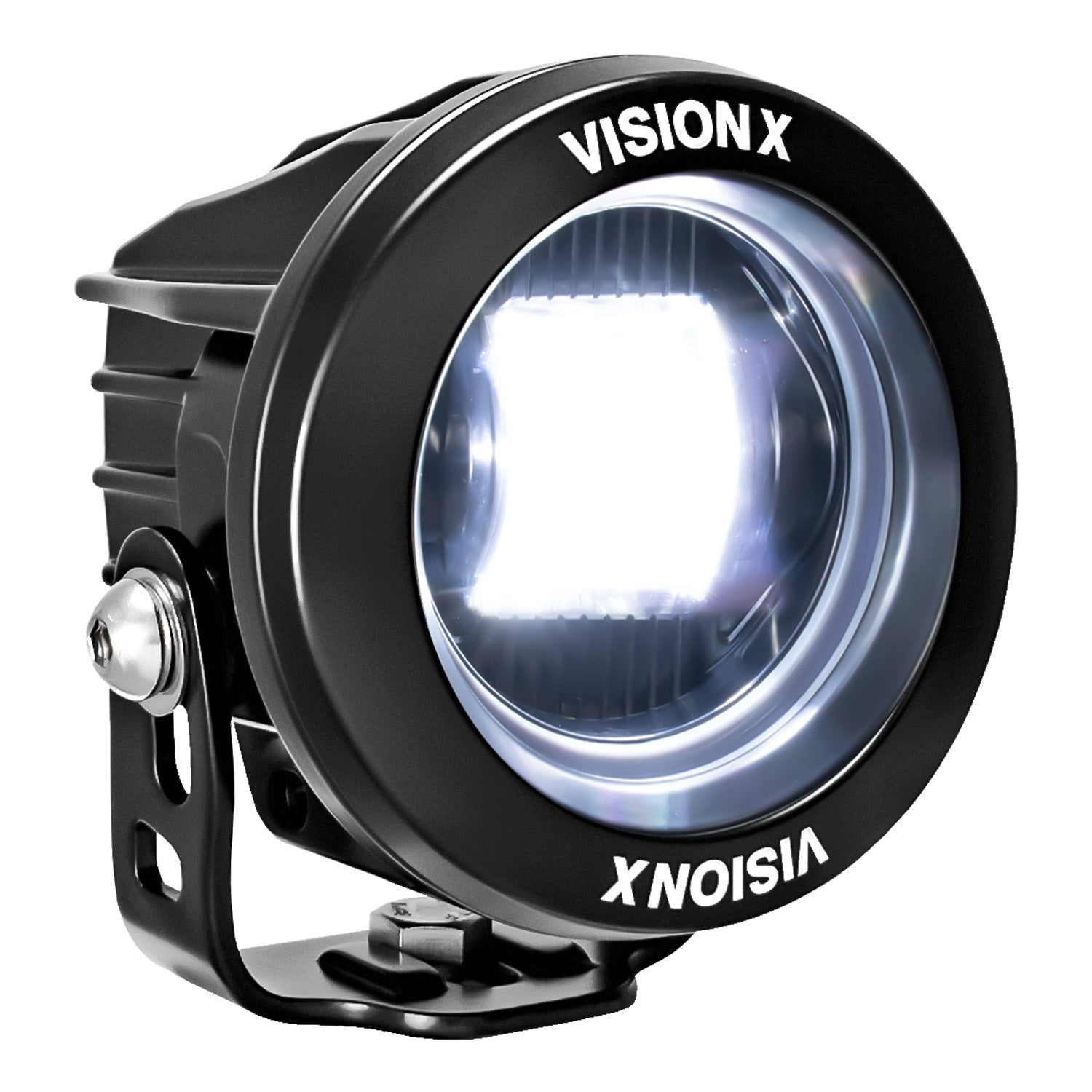 Photo of 3.7" Round CG2 SAE LED Light Cannon Kit by Vision X Off-Road - Premium Vehicle Accent Light for UTVs / Side by Sides