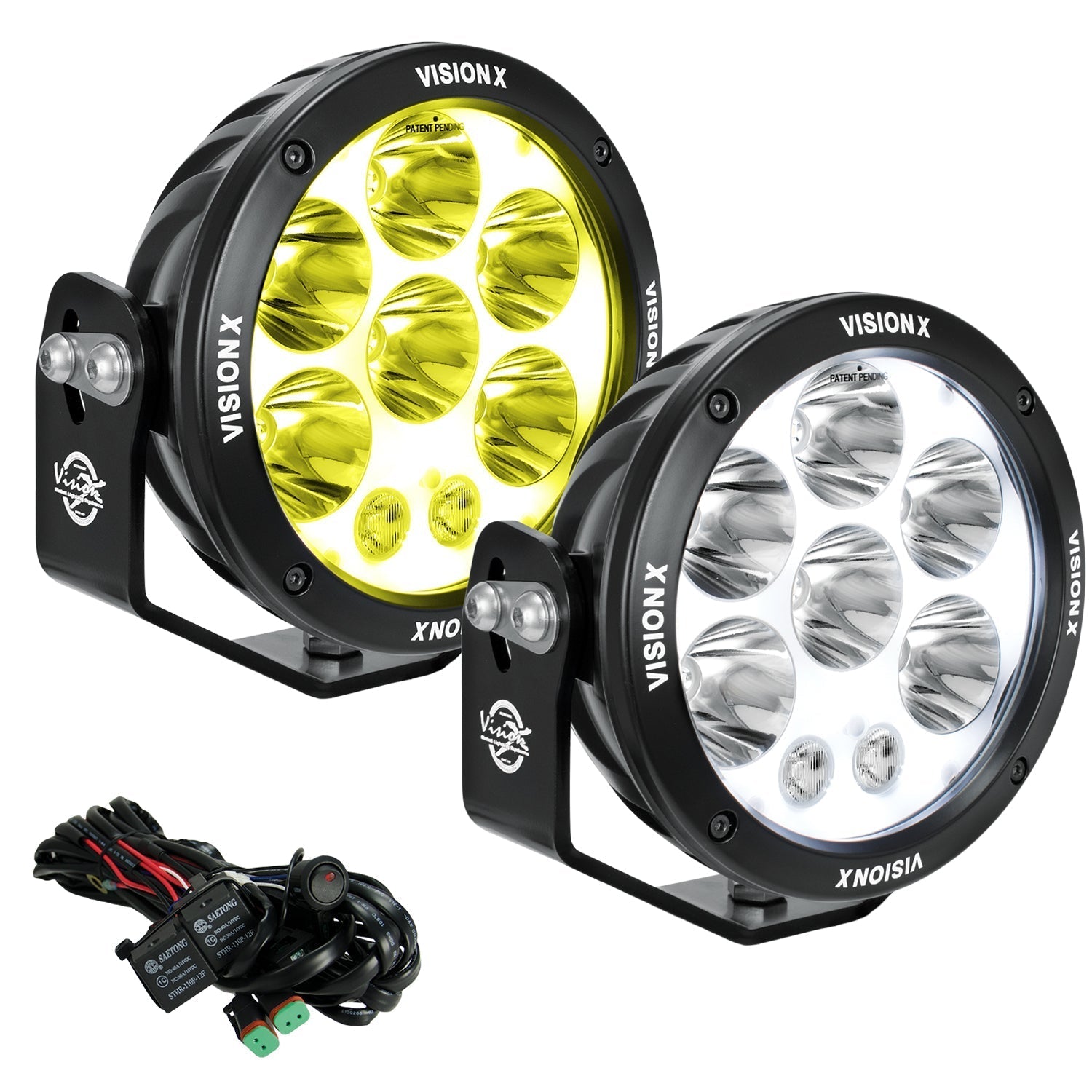 Photo of 6.7" ADV Light Cannon Kit by Vision X Off-Road - Premium LED Driving Light for UTVs / Side by Sides