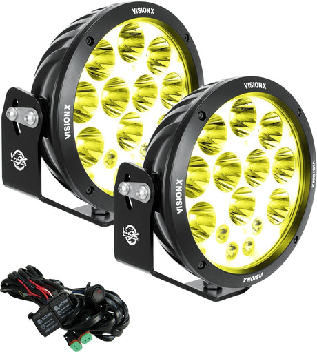 Photo of 8.7" ADV Light Cannon Kit by Vision X Off-Road - Premium Light Pods for UTVs / Side by Sides