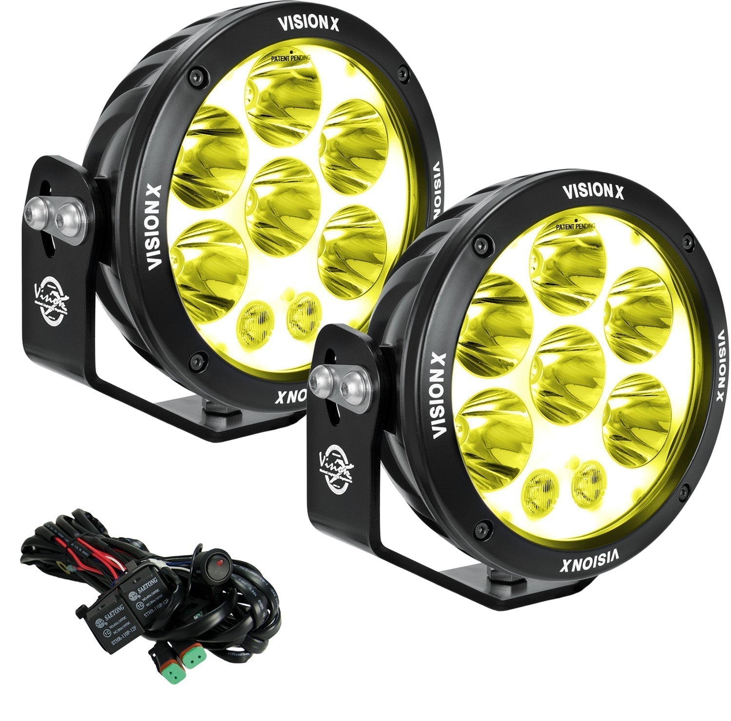 Photo of 6.7" ADV Light Cannon Kit by Vision X Off-Road - Premium LED Driving Light for UTVs / Side by Sides