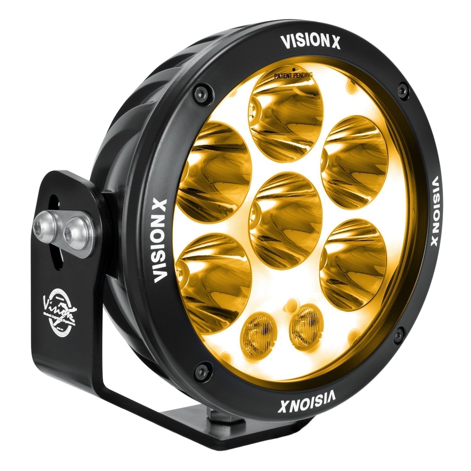 Photo of 6.7" ADV Light Cannon Kit With Amber Halo by Vision X Off-Road - Premium LED Driving Light for UTVs / Side by Sides