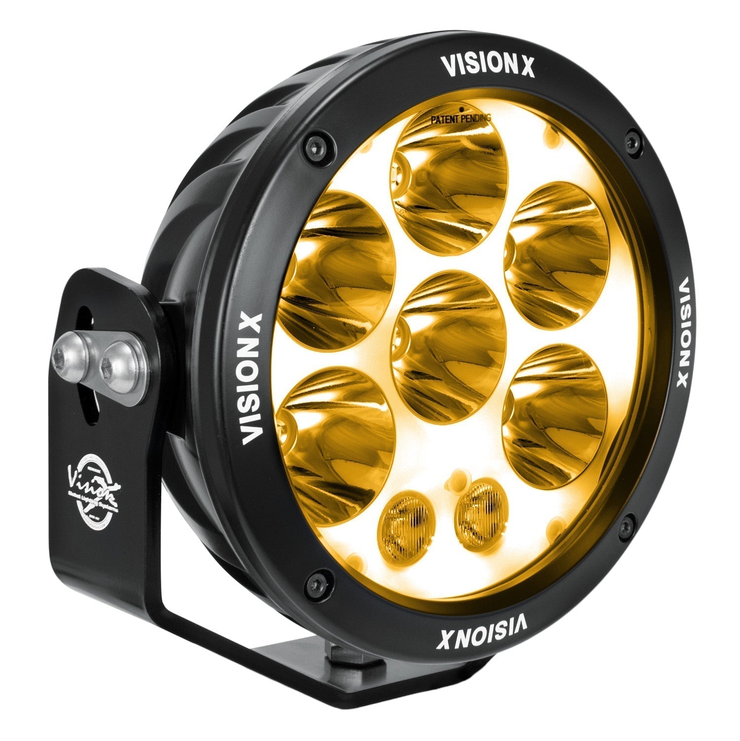 Photo of 6.7" ADV Light Cannon Kit With Amber Halo by Vision X Off-Road - Premium LED Driving Light for UTVs / Side by Sides