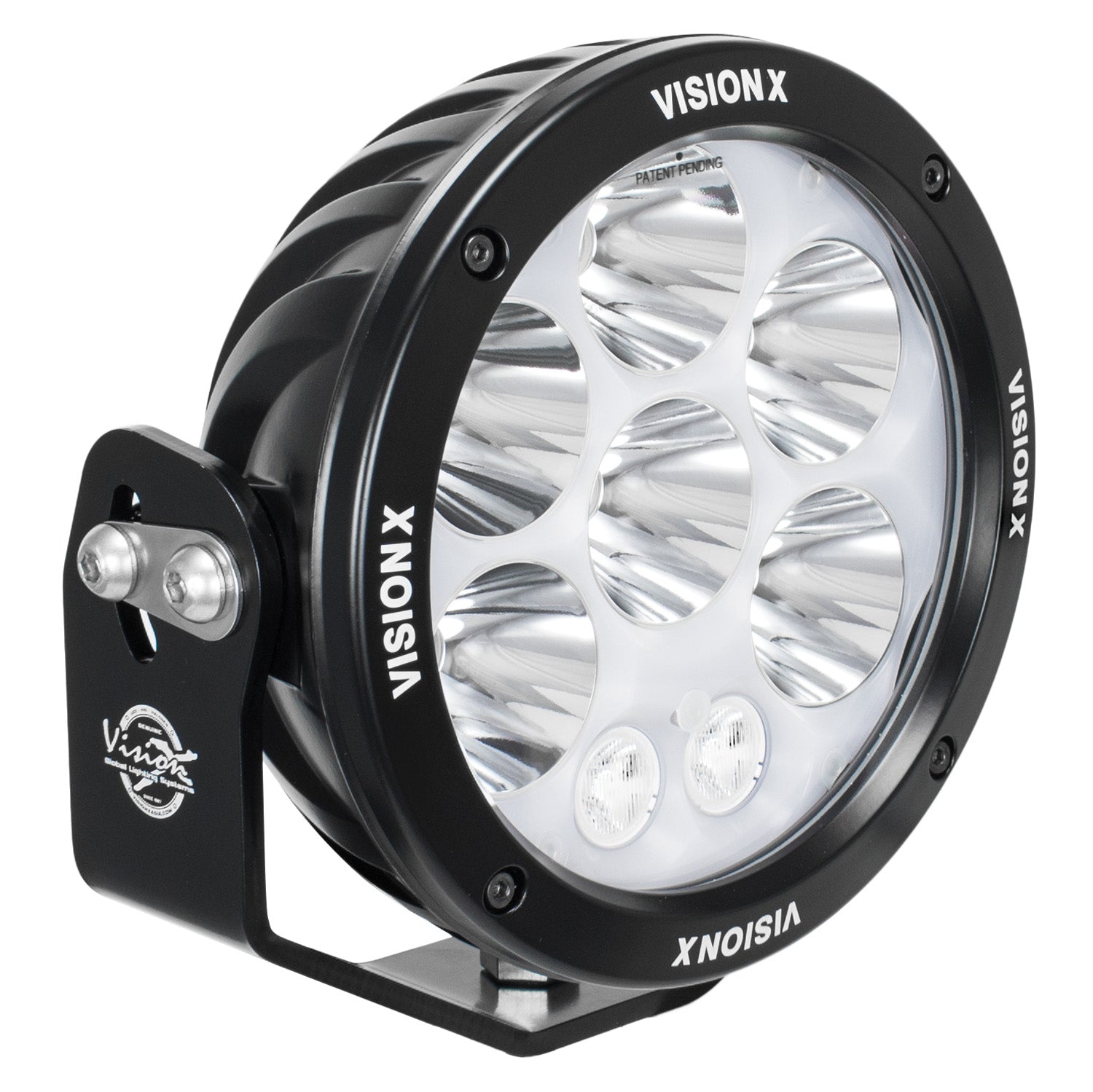 Photo of 6.7" ADV Light Cannon Kit With Amber Halo by Vision X Off-Road - Premium LED Driving Light for UTVs / Side by Sides