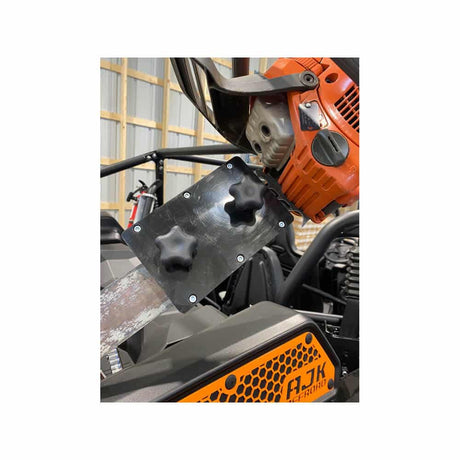 Photo of UTV Chainsaw Mount by AJK Offroad - Premium for UTVs / Side by Sides