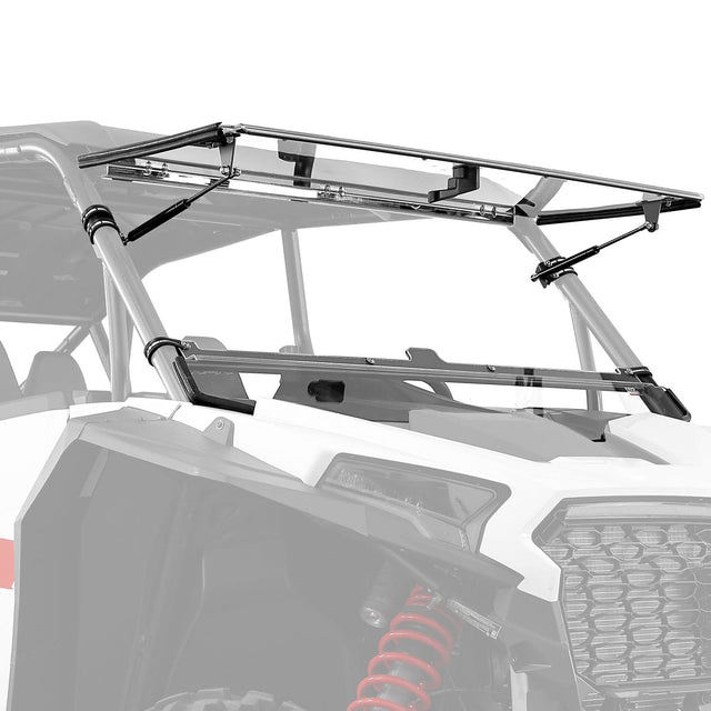 Photo of Full Flip Split Windshield Window for Polaris RZR XP 1000 / XP 4 1000 2024-2025 by Kemimoto - Premium for UTVs / Side by Sides