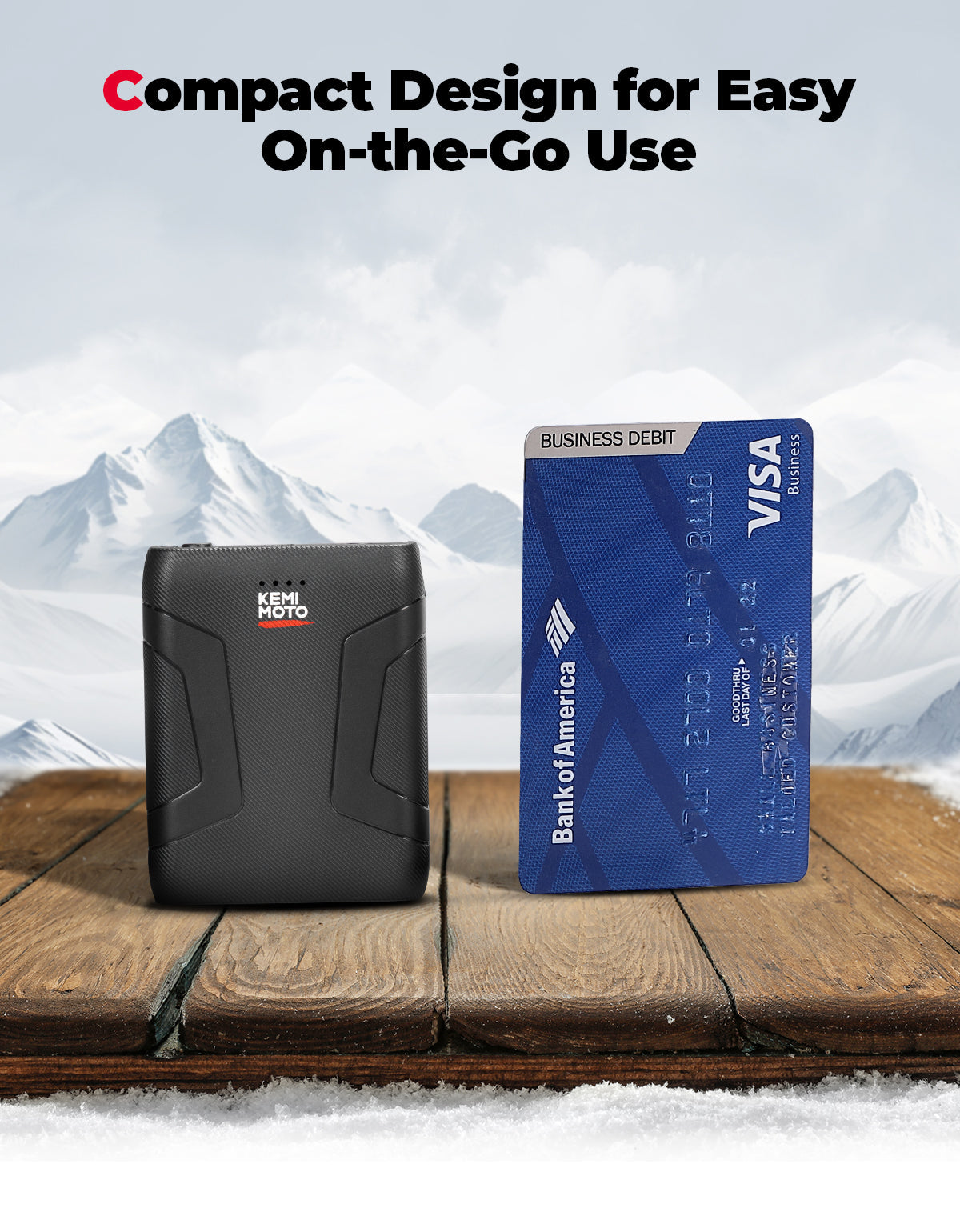 Photo of Rechargeable Battery 7.4V 2500mAh for Heated Gloves by Kemimoto - Premium for UTVs / Side by Sides