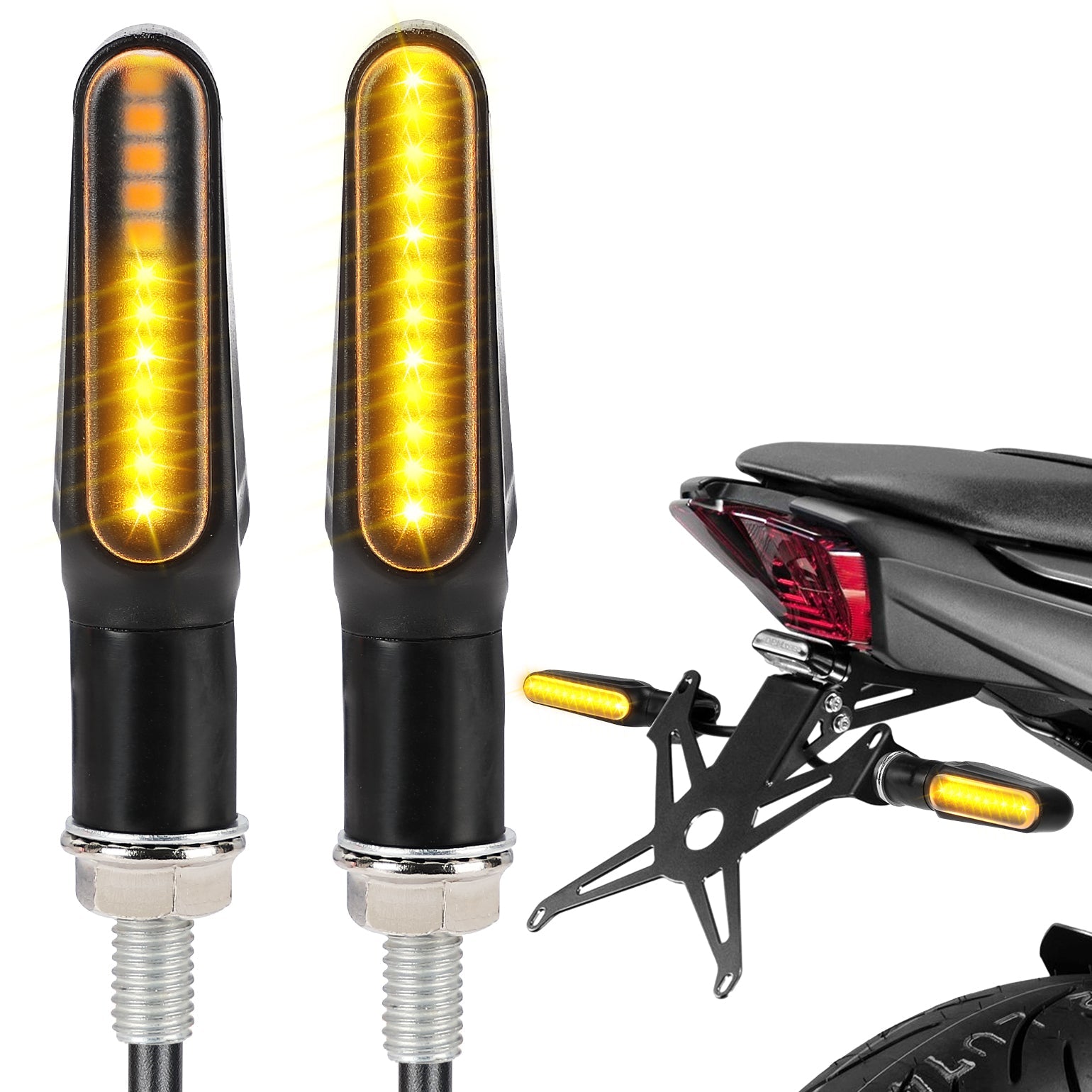 Photo of Kemimoto 4782LM Motorcycle Turn Signals Light, 2PCS by Kemimoto - Premium for UTVs / Side by Sides