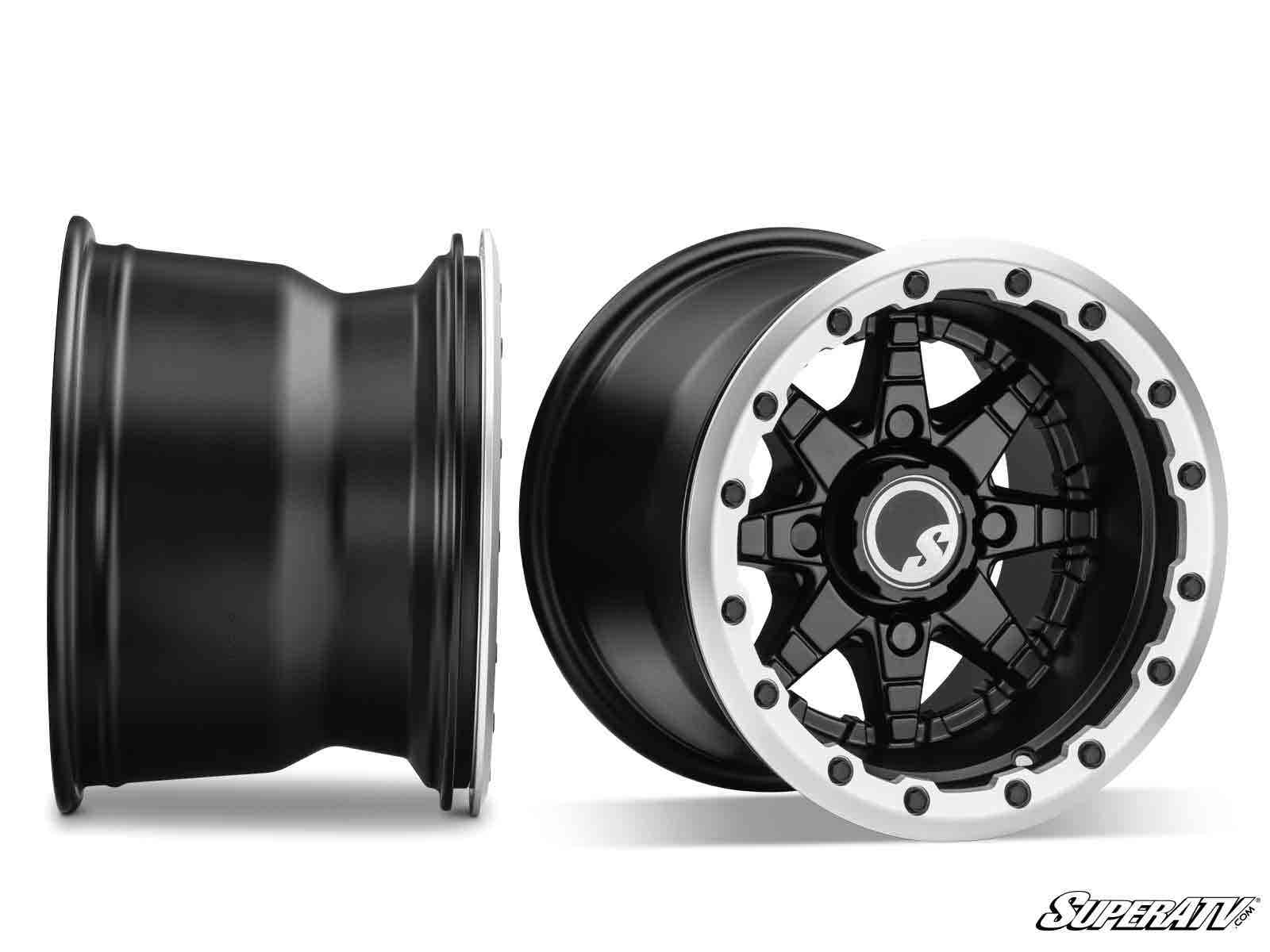 Standard XT Warrior Tires 34x10x14 on 14x10 Healy Lock Series Beadlock Wheels 4/137 Pattern
