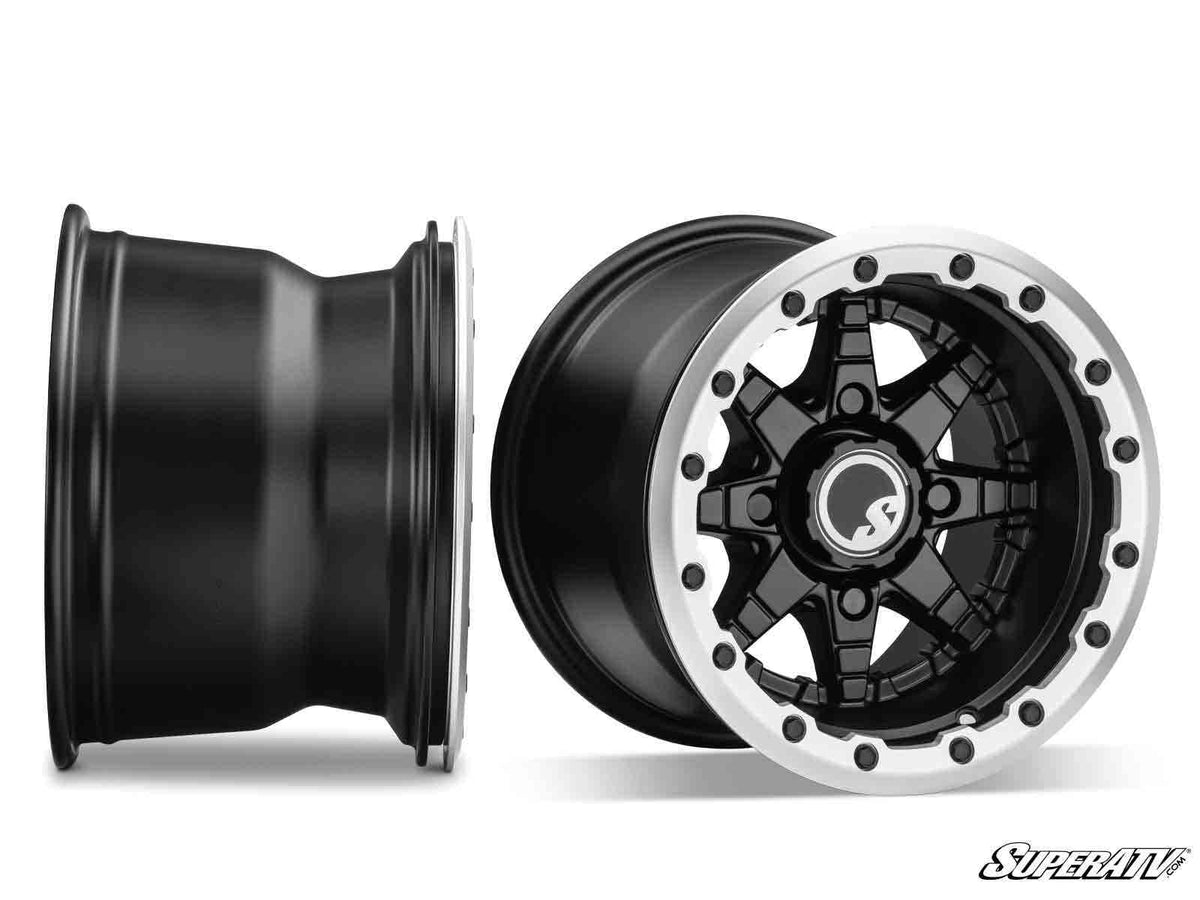 Sticky XT Warrior Tires 32x10x15 on 15x10 Healy Lock Series Beadlock Wheels 4/156 Pattern