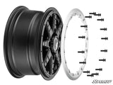 Intimidator Tires 30x10x14 on 14in. Healy Lock Series Wheels 4/156 Pattern