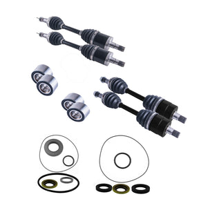 Can-Am Outlander Renegade Front & Rear CV Axles Wheel Bearings Differential Seals Bundle - product view 1