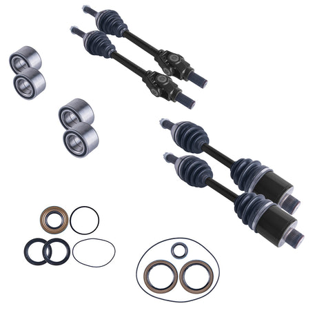Polaris Sportsman 700 Front & Rear CV Axles Wheel Bearings Differential Seals Bundle - product view 1