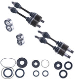 Polaris RZR 800 50" Front & Rear CV Axles Wheel Bearings Differential Seals Bundle | 4XPRO - product view 1