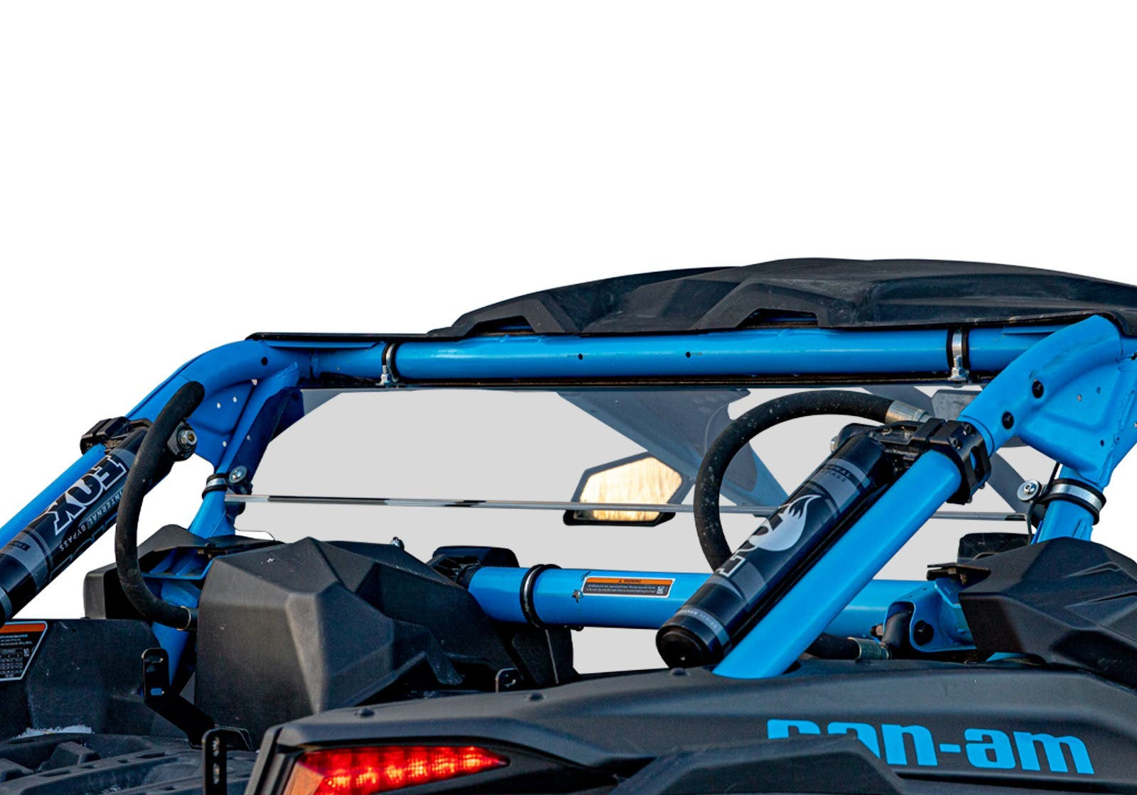 Can-Am Maverick X3 Rear Windshield - Light Tint Scratch-Resistant