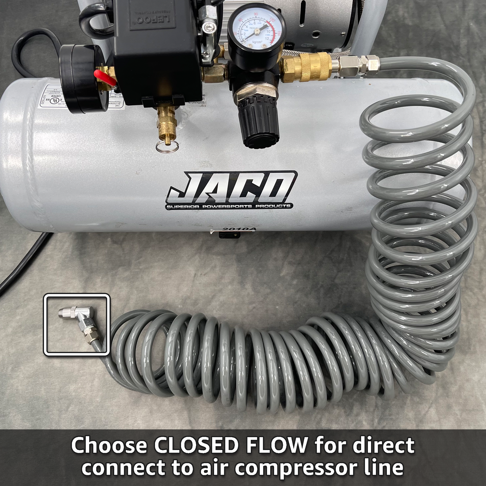 Photo of Advanced Angled Tire Air Chuck - 1/4" NPT (2 Pack) by JACO - Premium Tire Accessories for UTVs / Side by Sides
