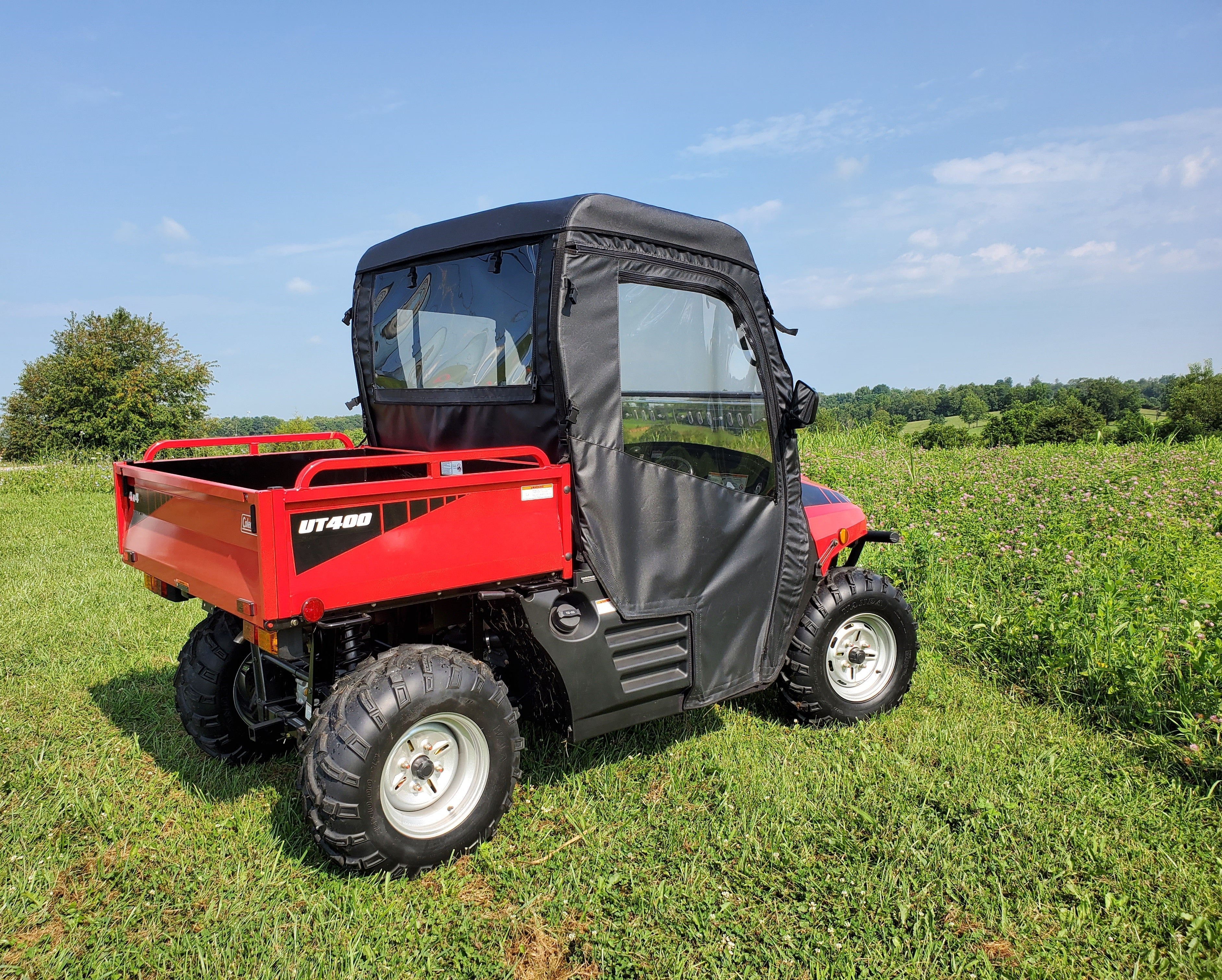 Photo of Coleman UT400/HiSun HS 400 - Full Cab Enclosure for Hard Windshield by 3 Star UTV - Premium Enclosures for UTVs / Side by Sides