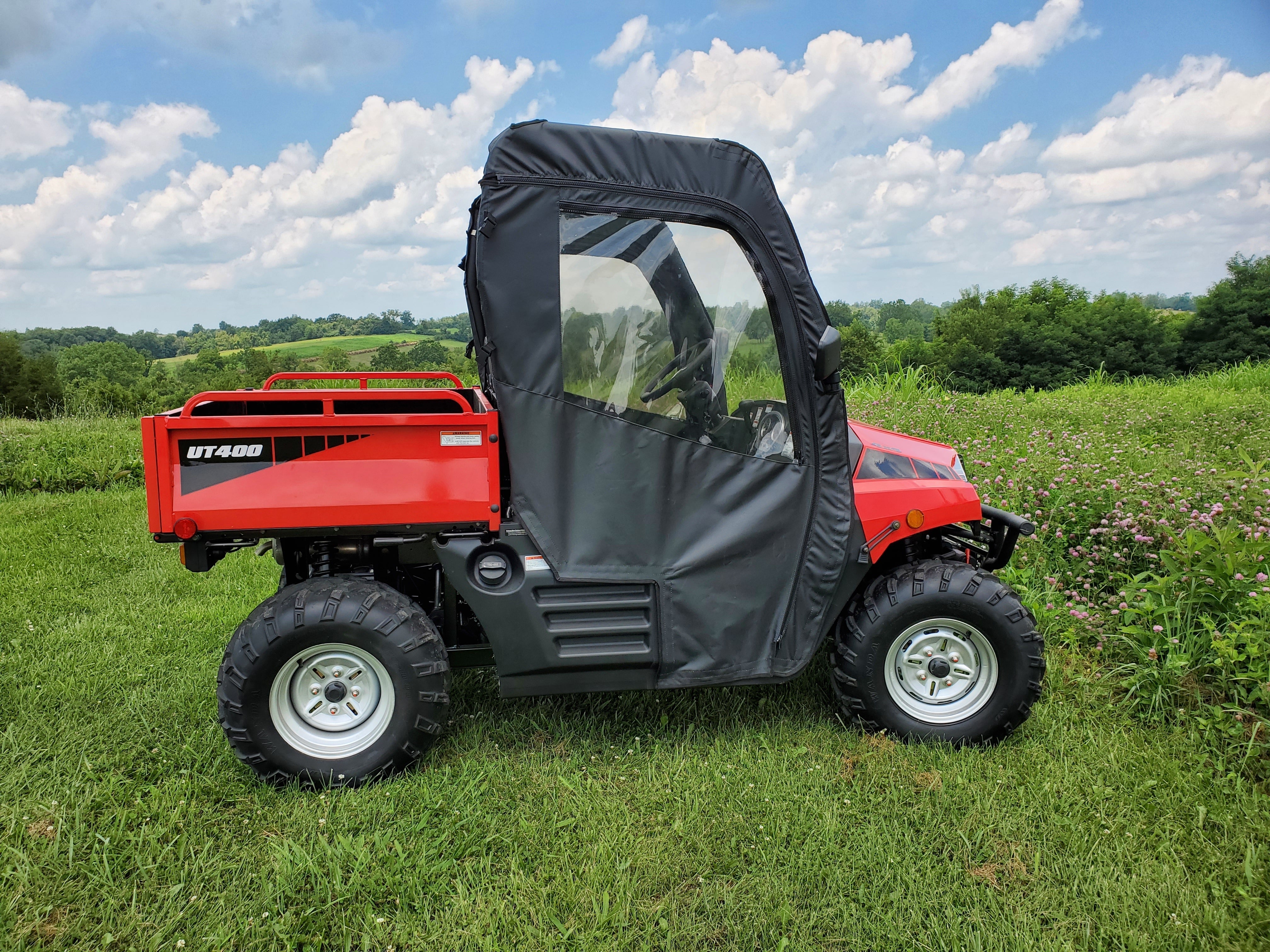 Photo of Coleman UT400/HiSun HS 400 - Soft Doors by 3 Star UTV - Premium Enclosures for UTVs / Side by Sides