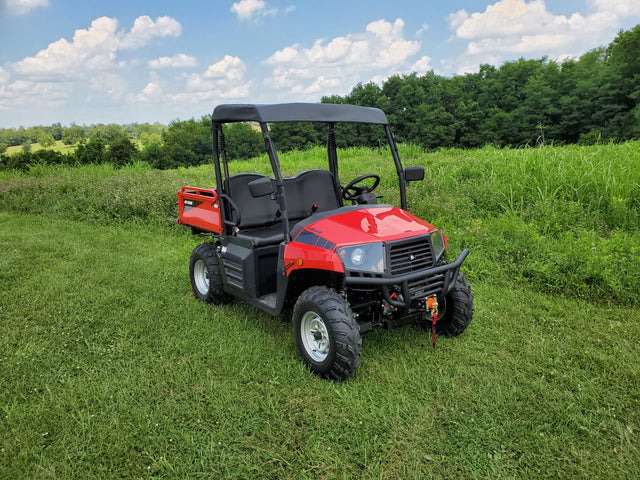 Photo of Coleman UT400/HiSun HS 400 - Soft Top for Hard Windshield by 3 Star UTV - Premium Enclosures for UTVs / Side by Sides