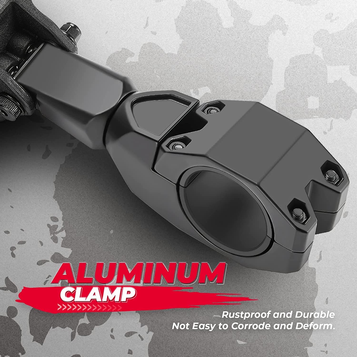 Photo of UTV Side View Mirrors for Can Am Maverick X3/ RZR w/ 1.75"-2'' Roll Bar (1 pair) by Kemimoto - Premium for UTVs / Side by Sides
