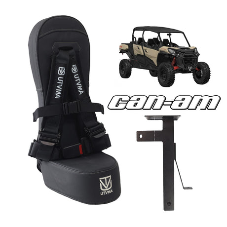 Photo of Commander MAX Bump Seat (2021-2025) Front or Rear by UTV Mountain Accessories - Premium Bump Seat for UTVs / Side by Sides
