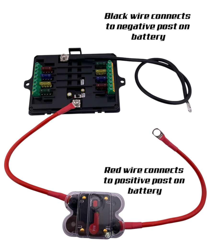 Photo of 8-Gang Switch Panel With RGB And Remote Control Bluetooth App by GGLighting - Premium for UTVs / Side by Sides