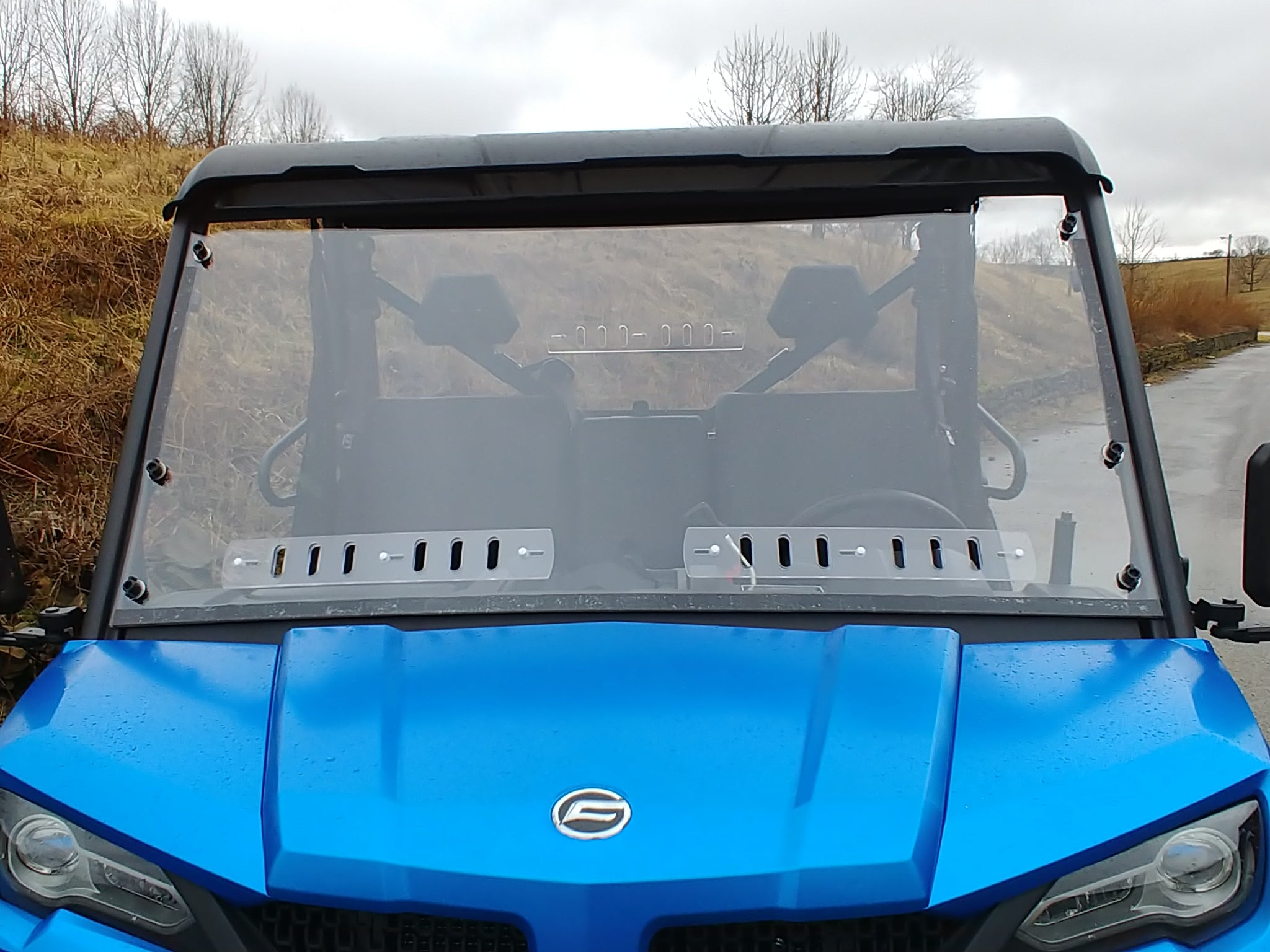 Photo of CFMoto UForce 1000 XL - 1 Pc Scratch-Resistant Windshield by 3 Star UTV - Premium Windshields for UTVs / Side by Sides