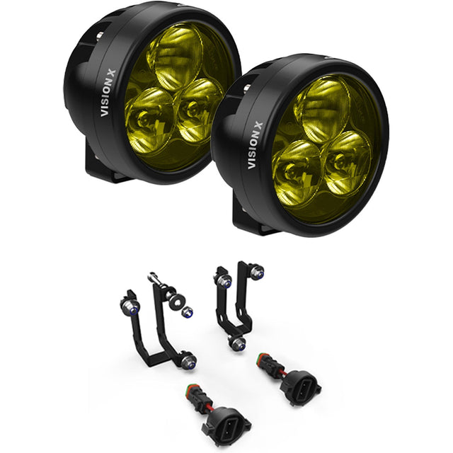 Photo of CR-Series Performance LED Fog Light Upgrade Kit - Chevy Colorado, GMC Canyon by Vision X Off-Road - Premium Vehicle Specific Kit for UTVs / Side by Sides