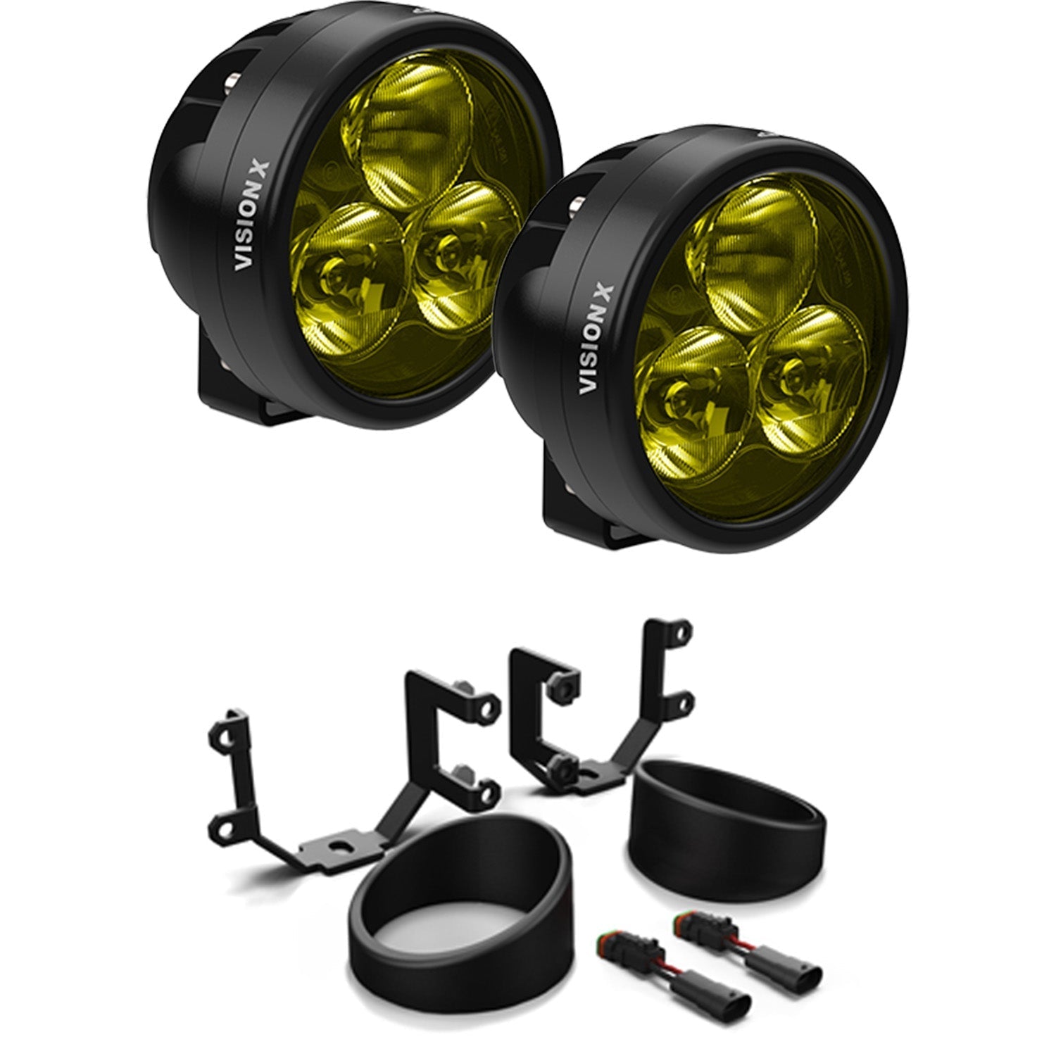 Photo of CR-Series Performance LED Fog Light Upgrade Kit - Toyota Tacoma, Tundra, 4Runner by Vision X Off-Road - Premium Vehicle Specific Kit for UTVs / Side by Sides