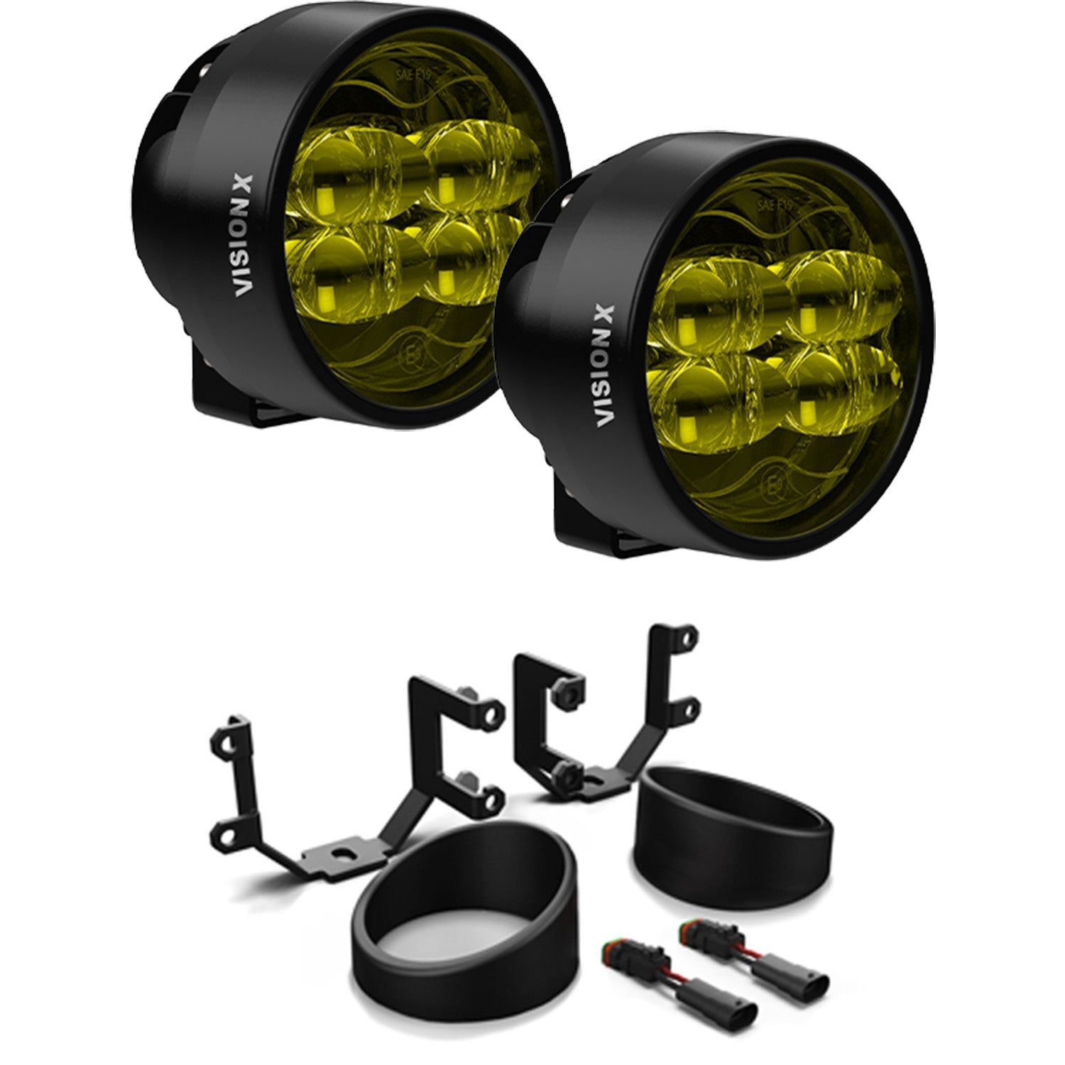 Photo of CR-Series Performance LED Fog Light Upgrade Kit - Toyota Tacoma, Tundra, 4Runner by Vision X Off-Road - Premium Vehicle Specific Kit for UTVs / Side by Sides