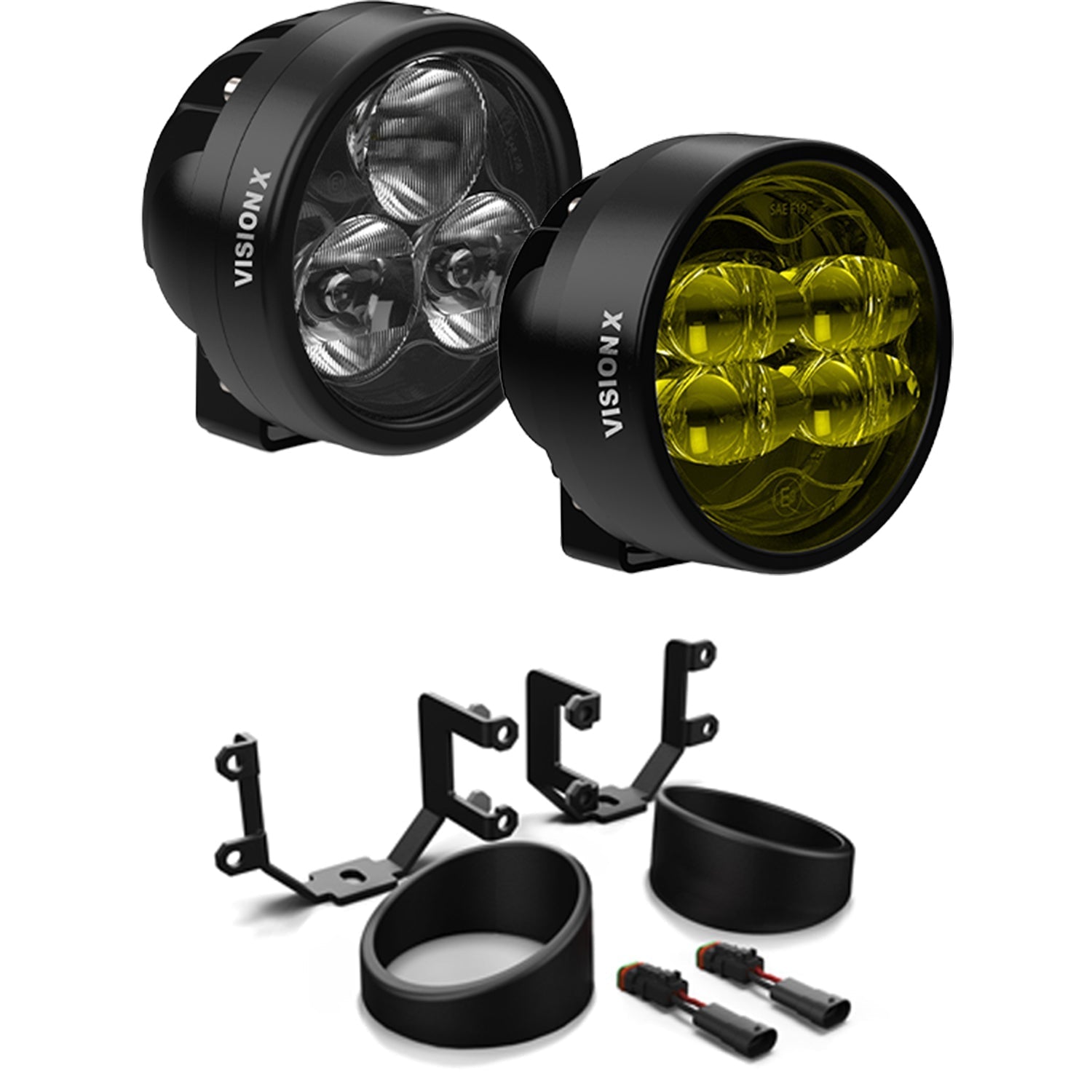 Photo of CR-Series Performance LED Fog Light Upgrade Kit - Toyota Tacoma, Tundra, 4Runner by Vision X Off-Road - Premium Vehicle Specific Kit for UTVs / Side by Sides
