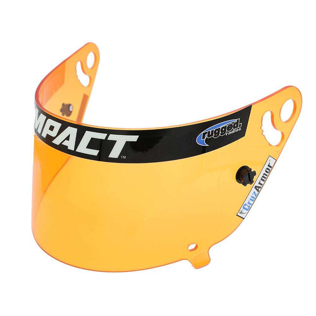 Photo of CruzArmor Impact Amber Helmet Shield by Rugged Radios - Premium for UTVs / Side by Sides