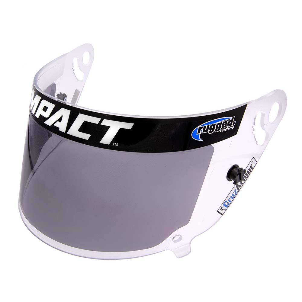 Photo of CruzArmor Impact Clear Helmet Shield with Tinted Tearoff by Rugged Radios - Premium for UTVs / Side by Sides