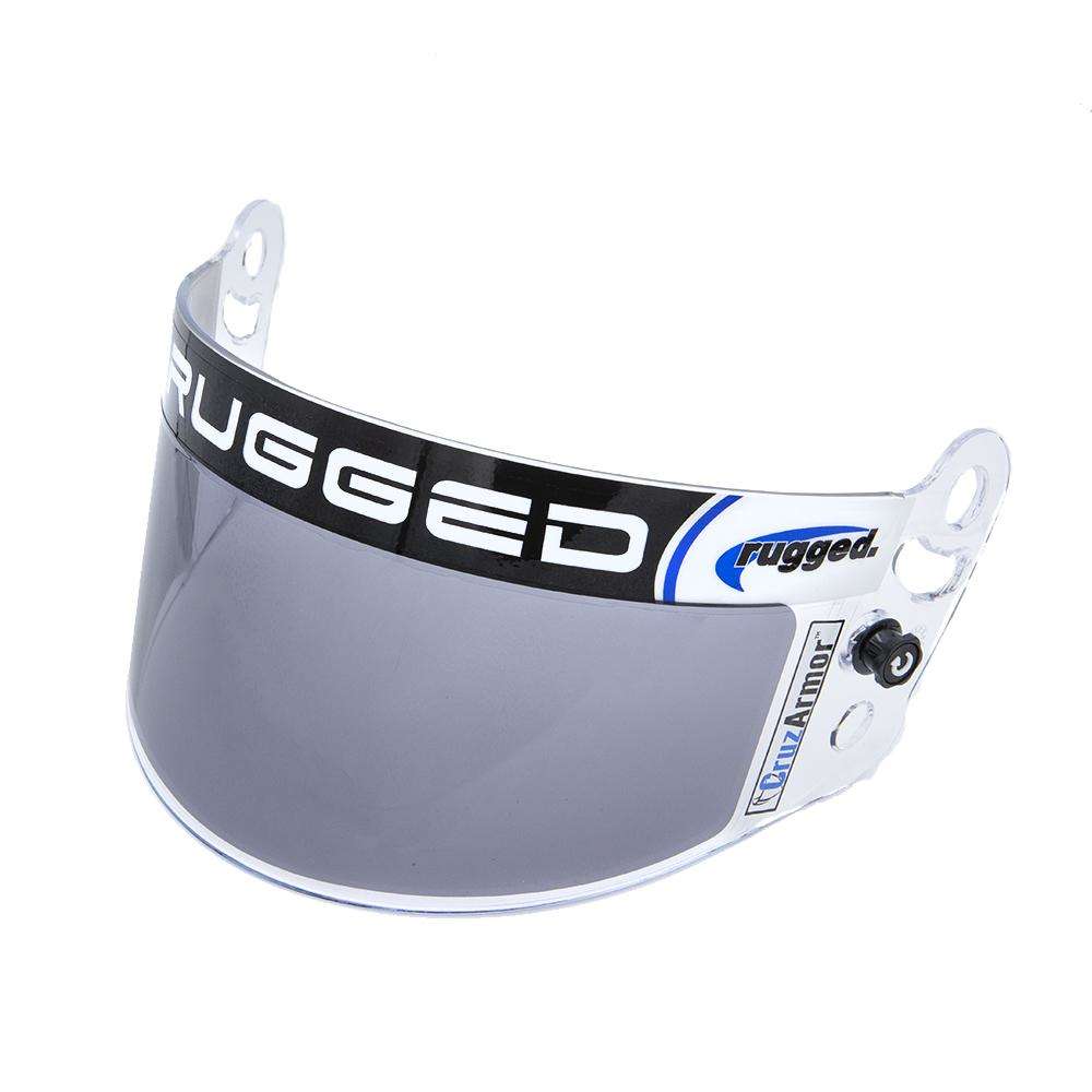 Photo of CruzArmor Pyrotect SA2015 Clear Helmet Shield with Tinted Tearoff by Rugged Radios - Premium for UTVs / Side by Sides
