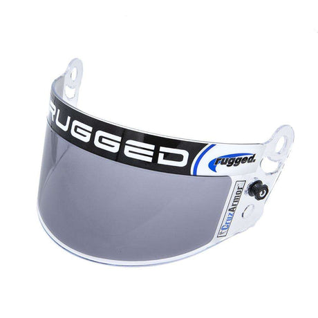 Photo of CruzArmor Pyrotect SA2015 Clear Helmet Shield with Tinted Tearoff by Rugged Radios - Premium for UTVs / Side by Sides