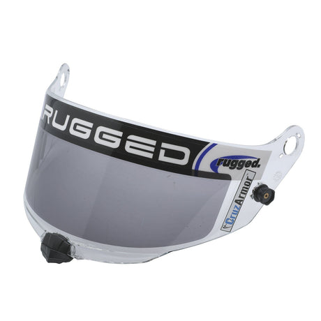 Photo of CruzArmor Pyrotect SA2020 Clear Helmet Shield with Tinted Tearoff by Rugged Radios - Premium for UTVs / Side by Sides