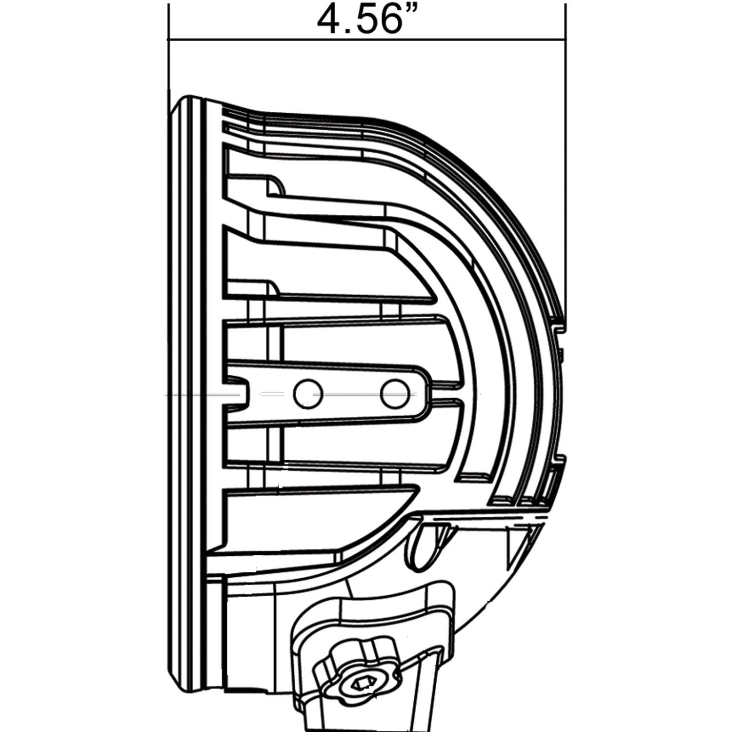 Photo of 6" TPX Transporter 18-LED Driving Light by Vision X Off-Road - Premium LED Driving Light for UTVs / Side by Sides