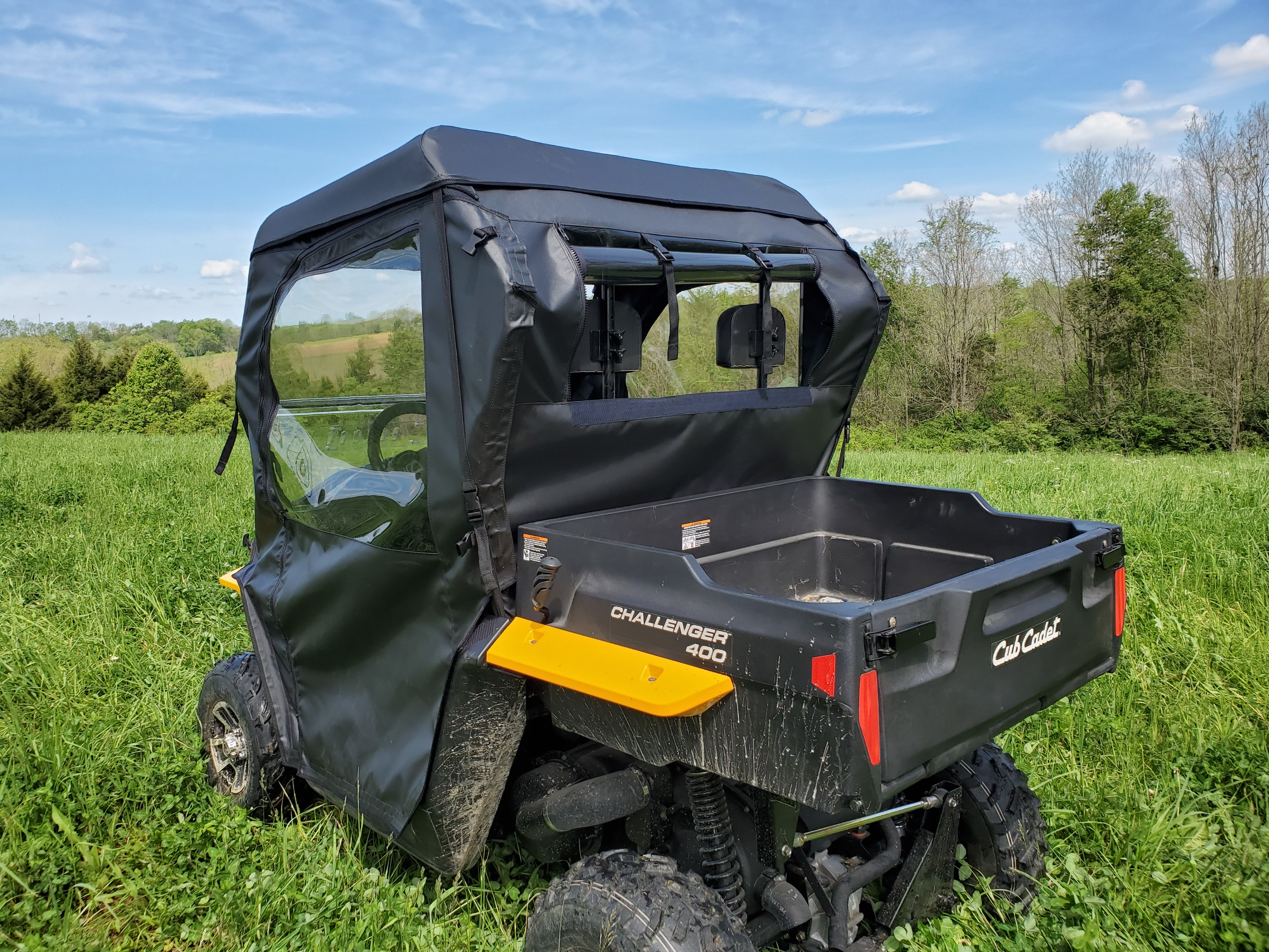 Photo of Cub Cadet Challenger 400 - Door/Rear Window Combo by 3 Star UTV - Premium Enclosures for UTVs / Side by Sides