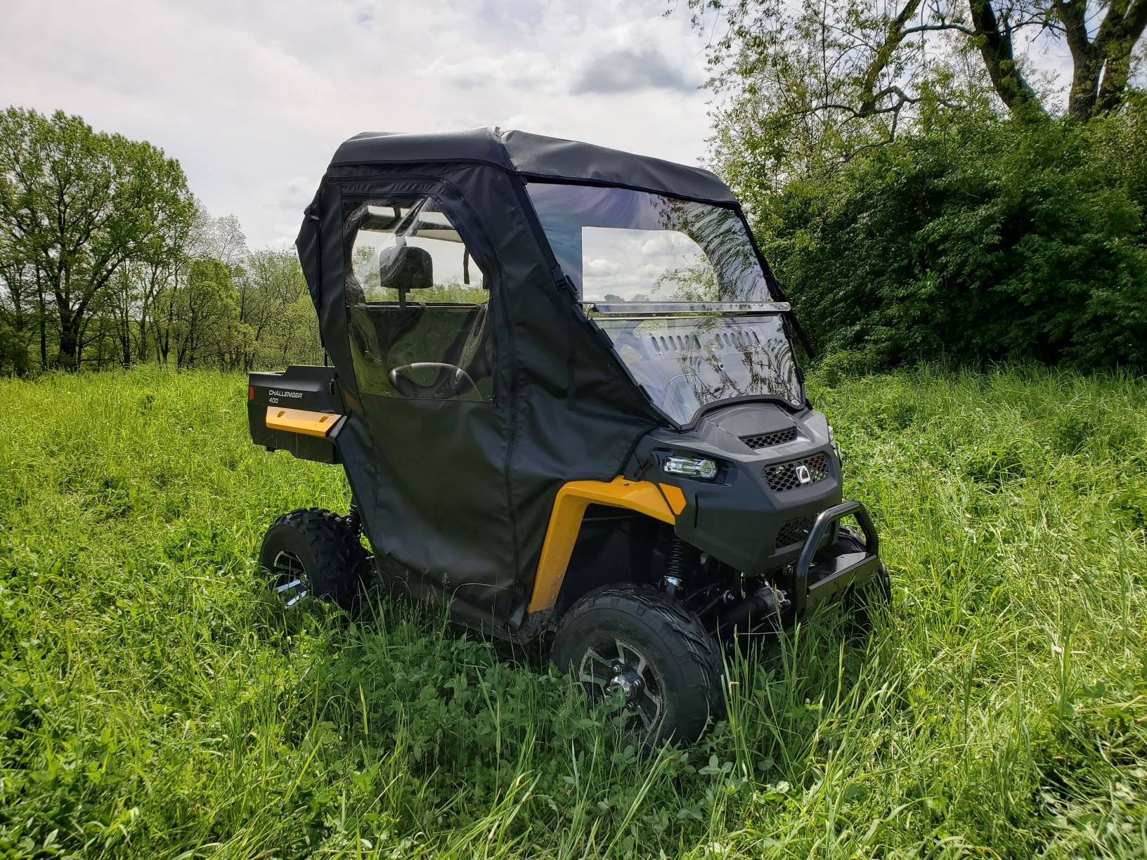 Photo of Cub Cadet Challenger 400 - Door/Rear Window Combo by 3 Star UTV - Premium Enclosures for UTVs / Side by Sides