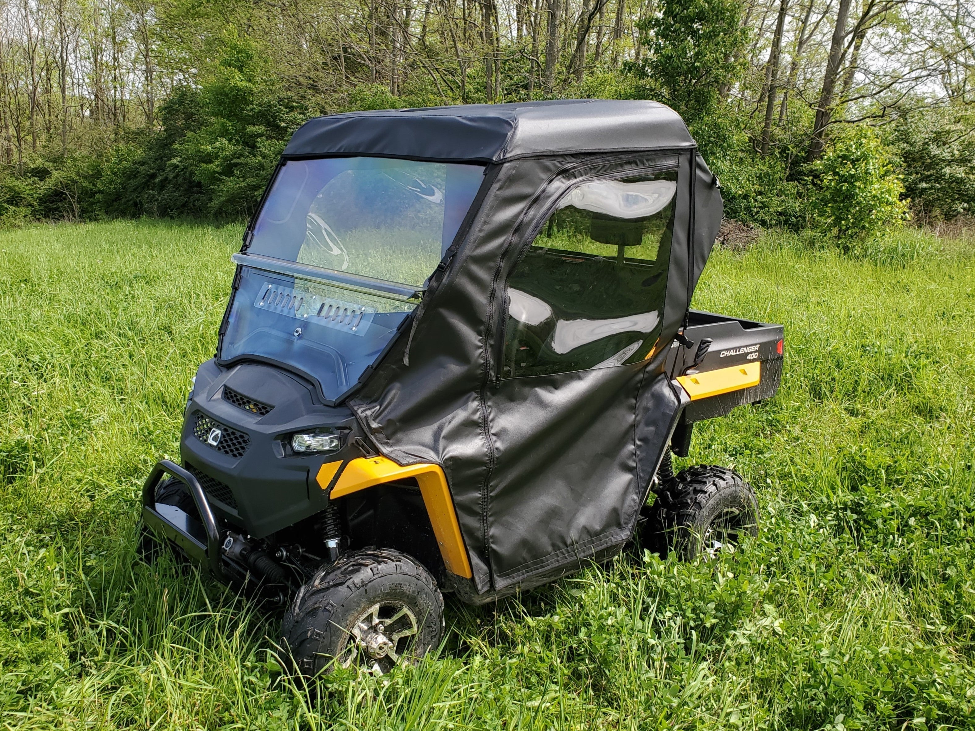 Photo of Cub Cadet Challenger 400 - Full Cab Enclosure for Hard Windshield by 3 Star UTV - Premium Enclosures for UTVs / Side by Sides