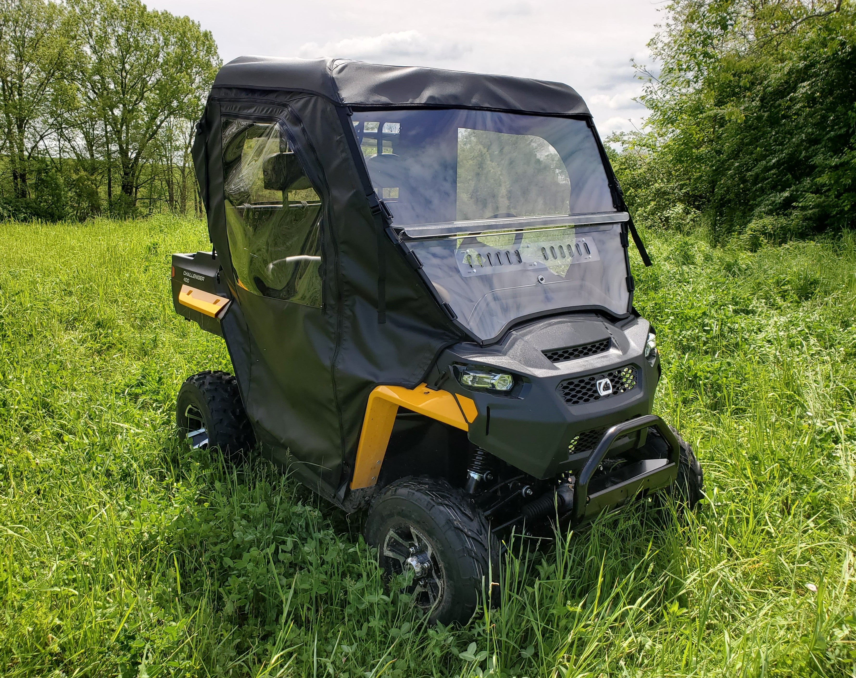 Photo of Cub Cadet Challenger 400 - Soft Doors by 3 Star UTV - Premium Enclosures for UTVs / Side by Sides