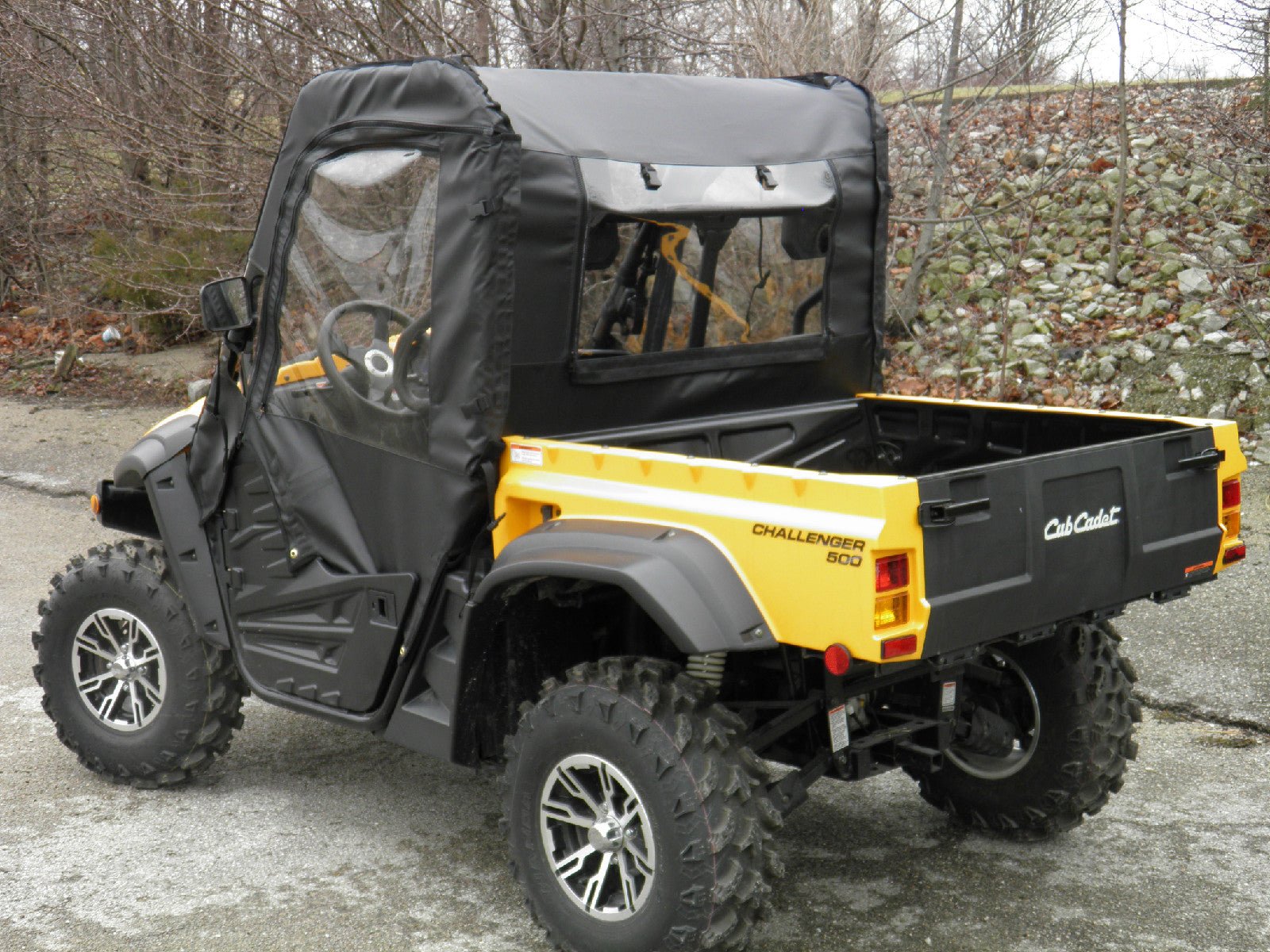 Photo of Cub Cadet Challenger 500/700 - Door/Rear Window Combo (Half Doors) by 3 Star UTV - Premium Enclosures for UTVs / Side by Sides