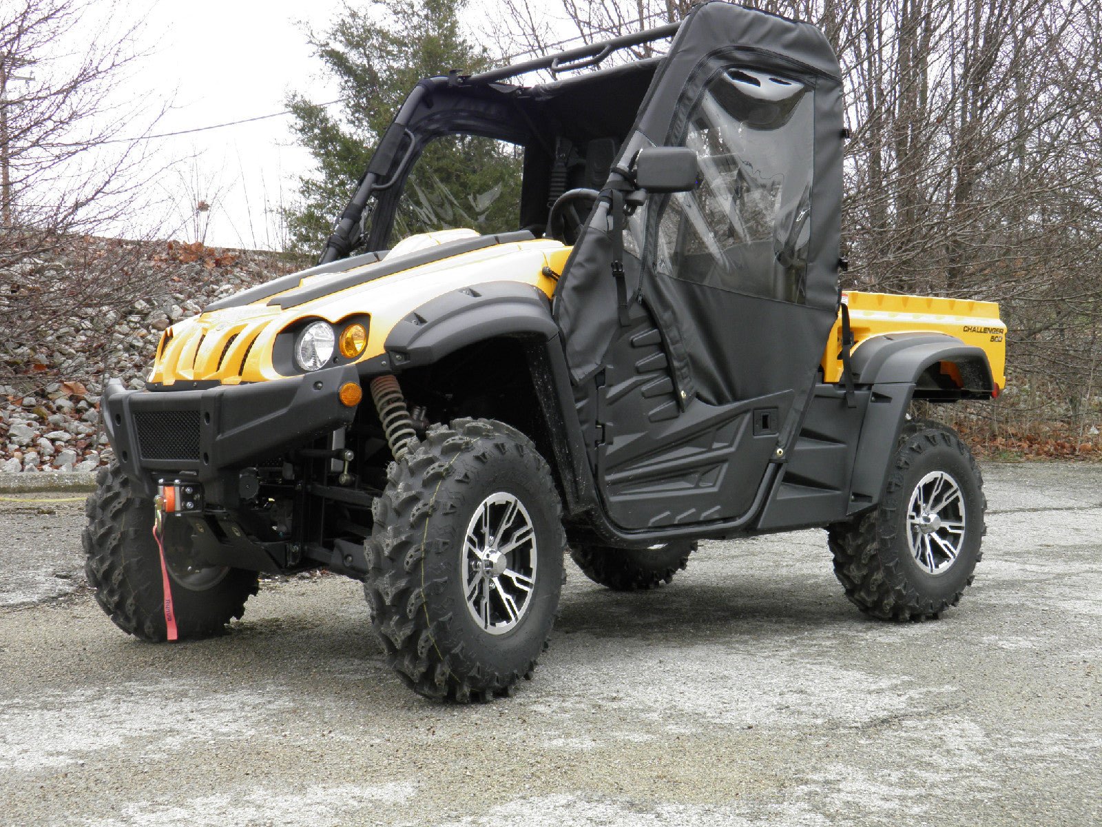 Photo of Cub Cadet Challenger 500/700 - Door/Rear Window Combo (Half Doors) by 3 Star UTV - Premium Enclosures for UTVs / Side by Sides